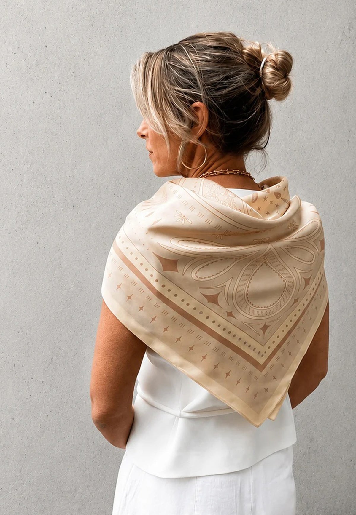DH x Ellie Compton Burnett Silk Scarf
