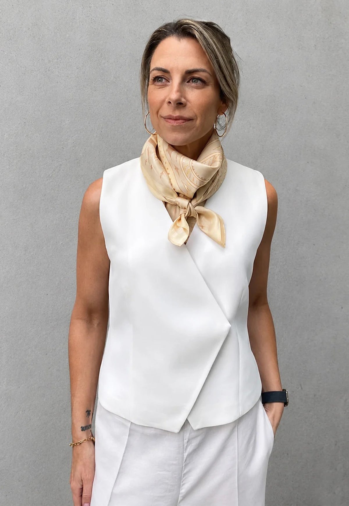 DH x Ellie Compton Burnett Silk Scarf