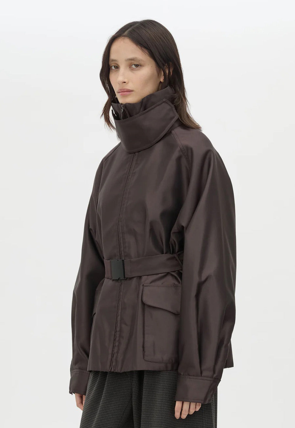 Drea Puffer Jacket - Espresso
