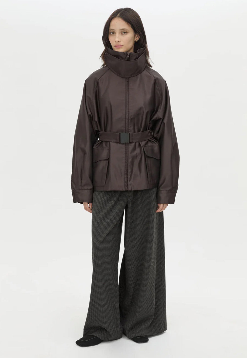 Drea Puffer Jacket - Espresso