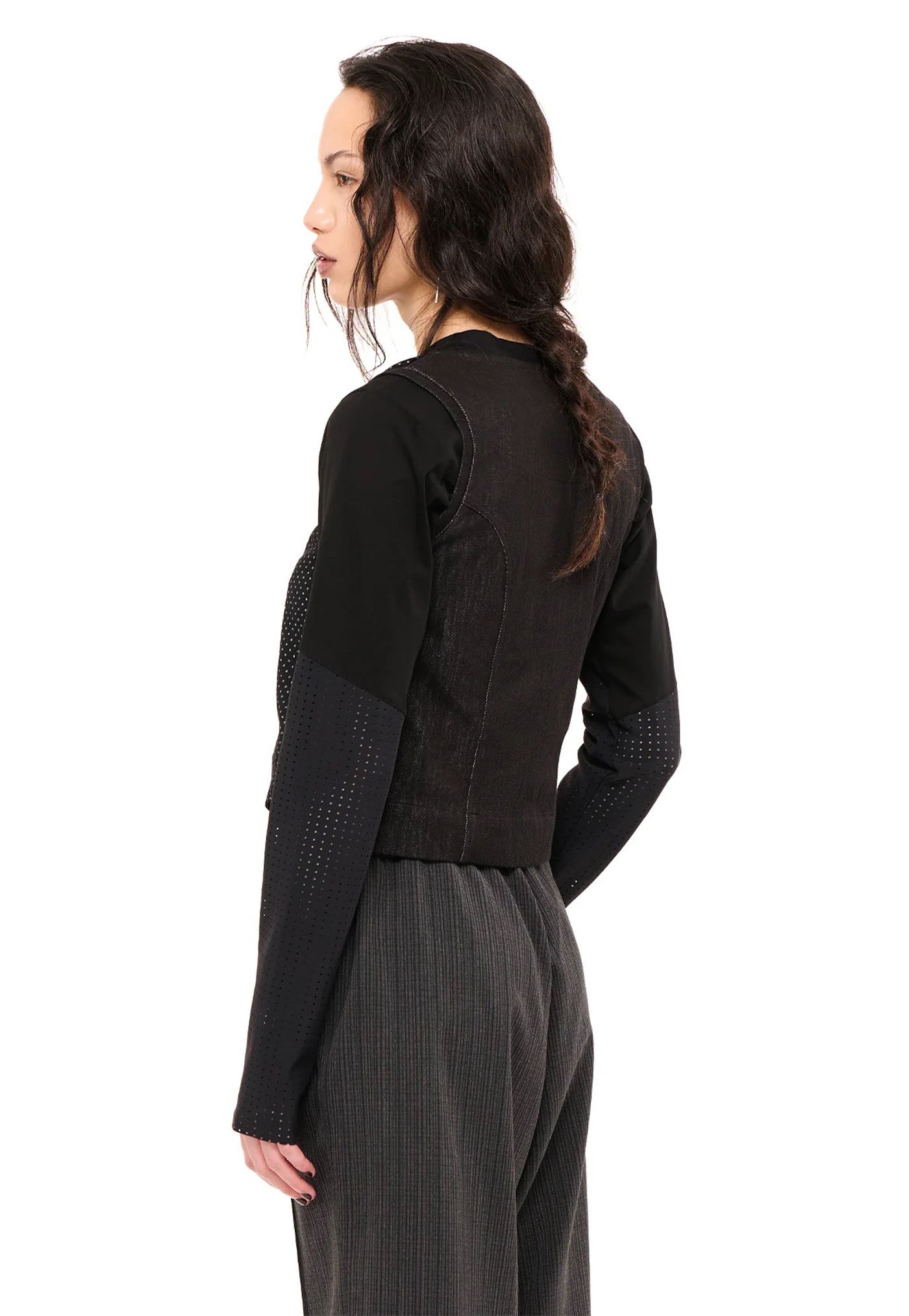 Dress Code Bodice - Black Beady