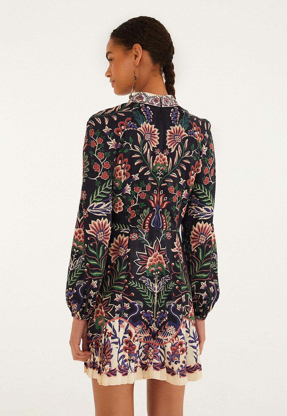 Marvelous Garden Mini Dress - Black