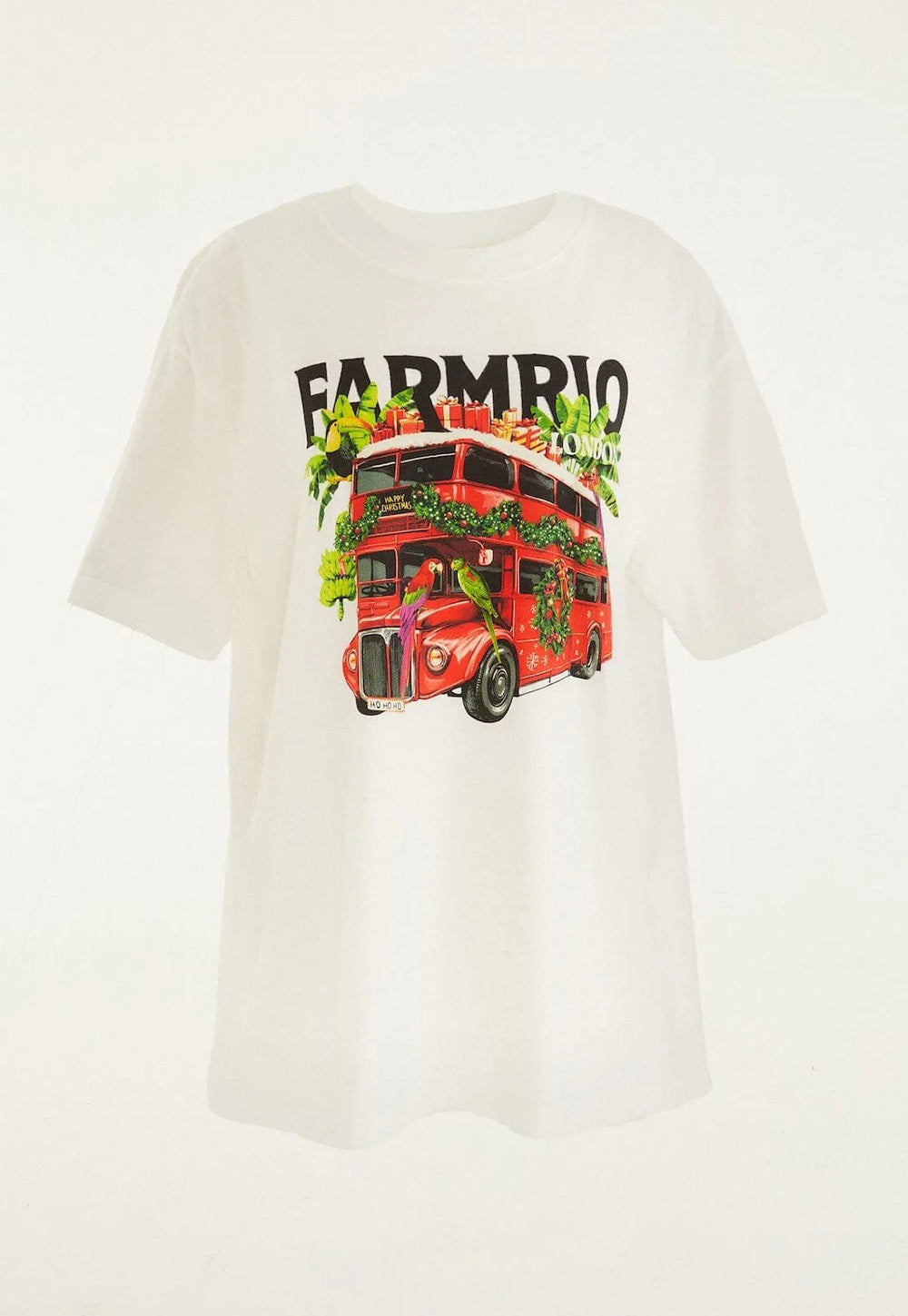London Bus Relaxed T-Shirt - Off-White