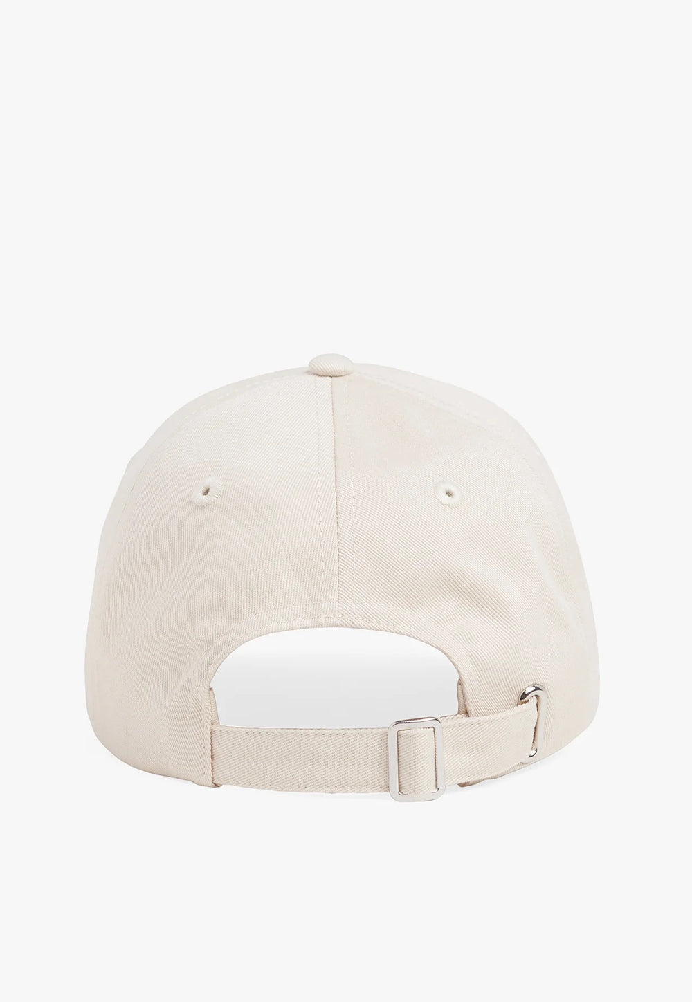 All Caps Logo Baseball Cap - Khaki/Navy