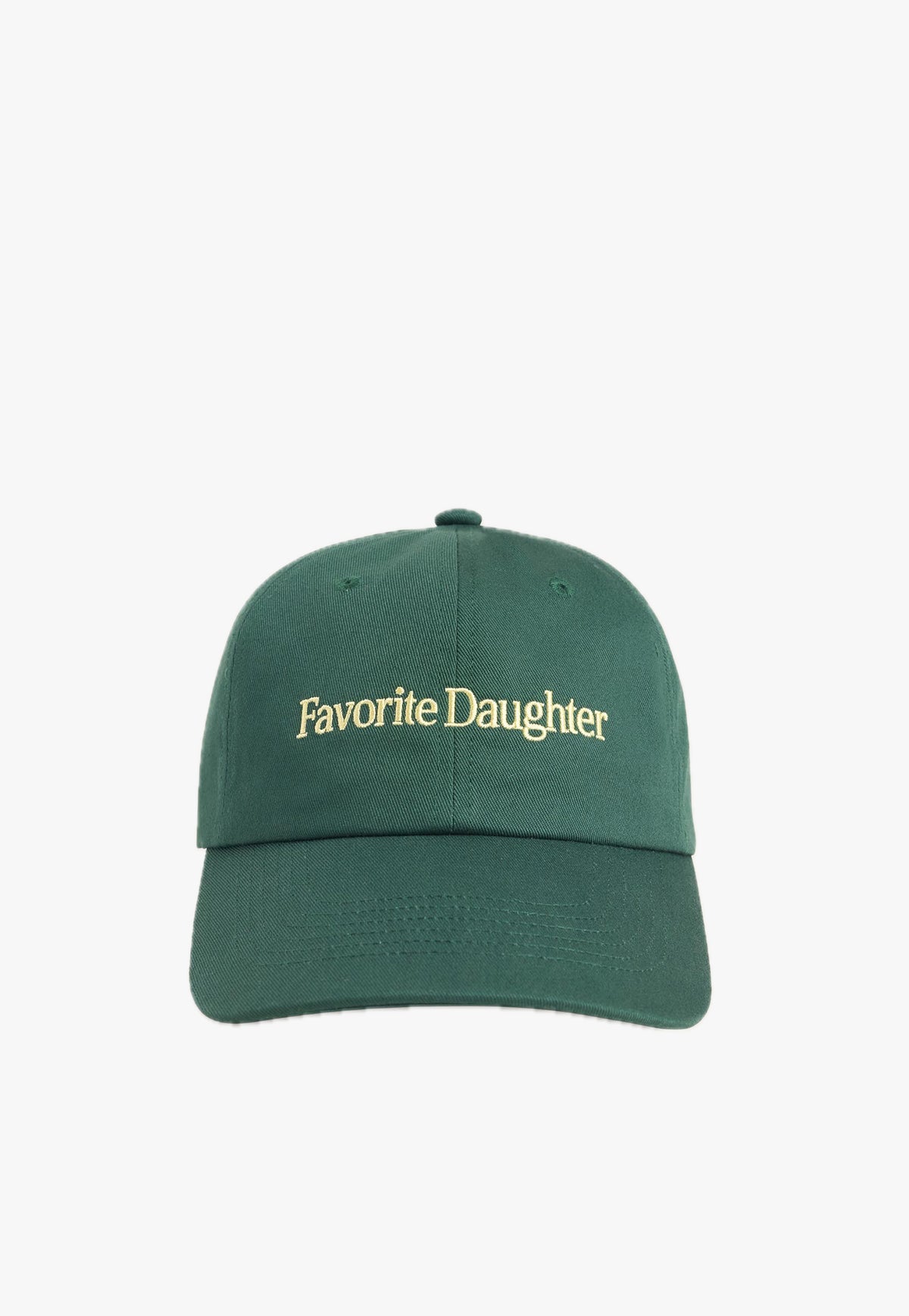 The Classic Baseball Hat - Forest/Canary