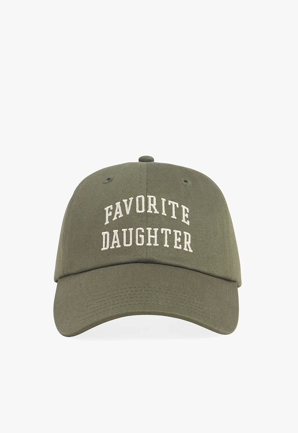 All Caps Logo Baseball Cap - Moss