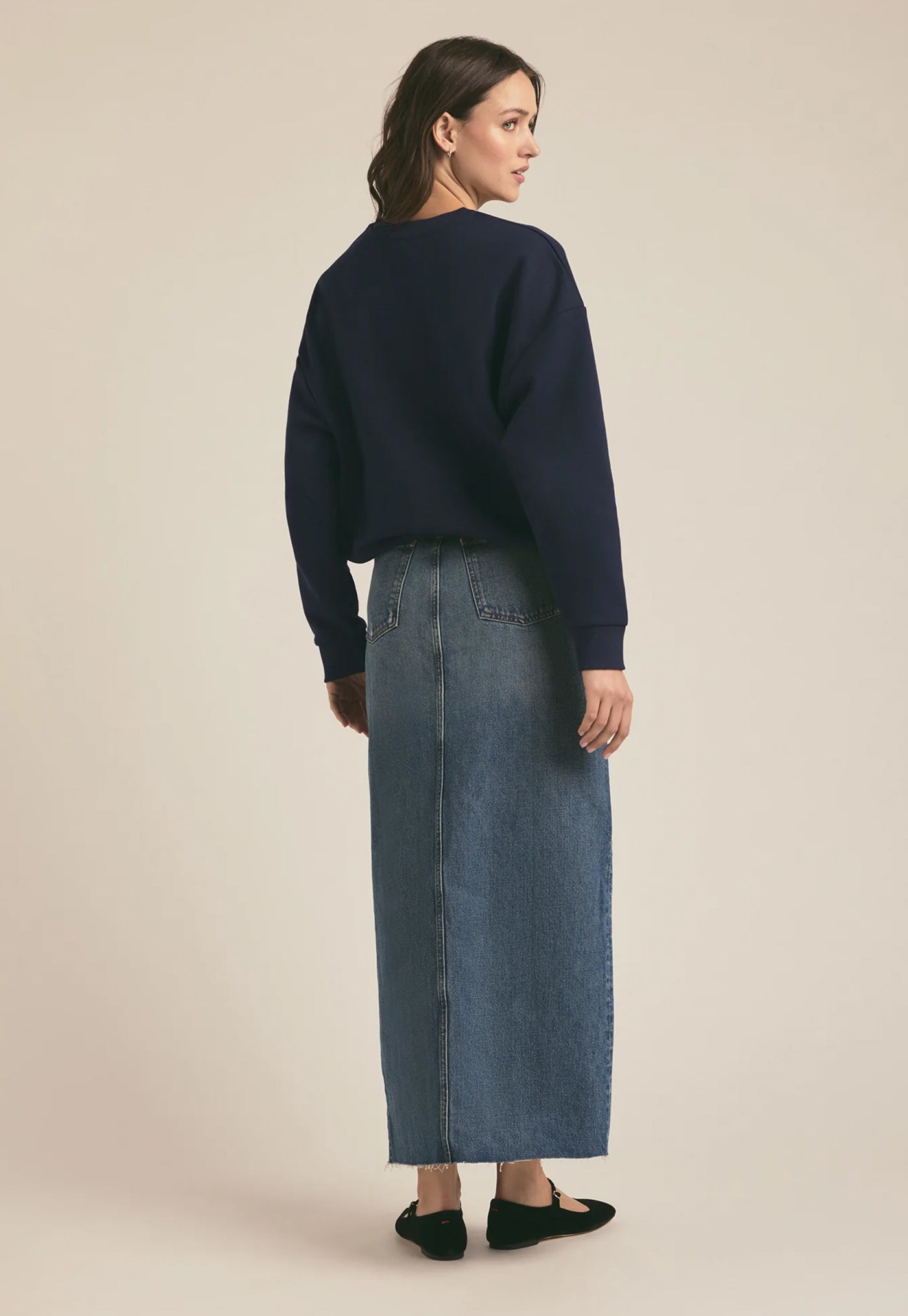 Collegiate Sweatshirt - Navy