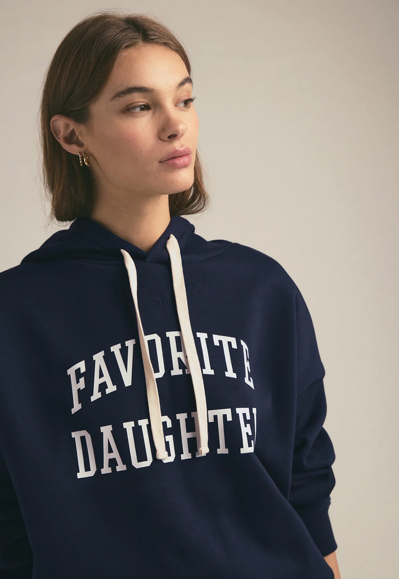 The Collegiate Hoodie - Navy