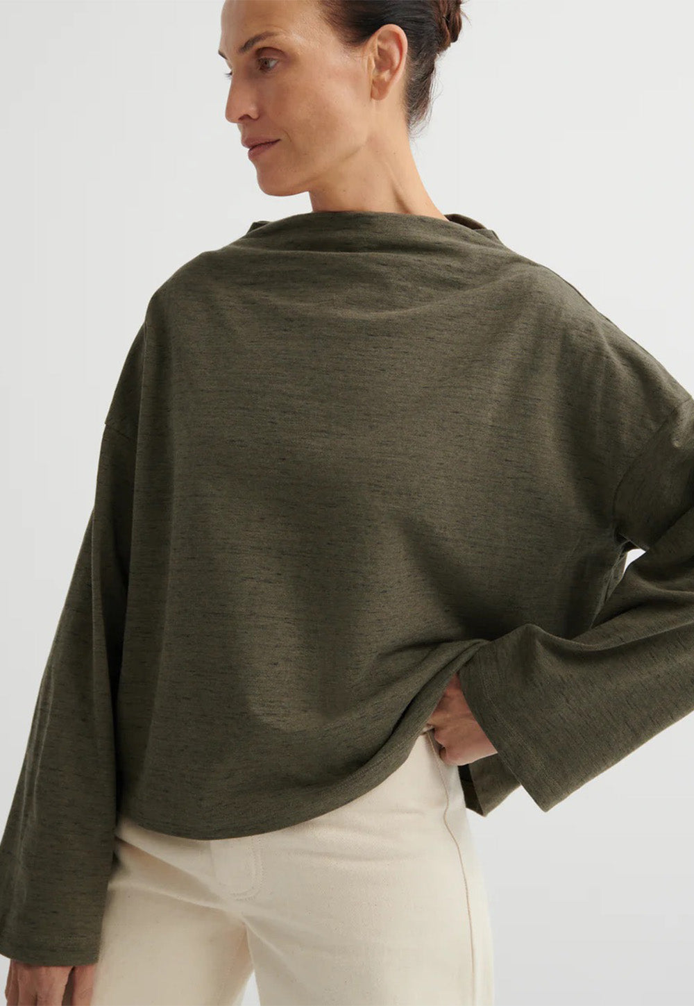 Field Top - Bark Melange