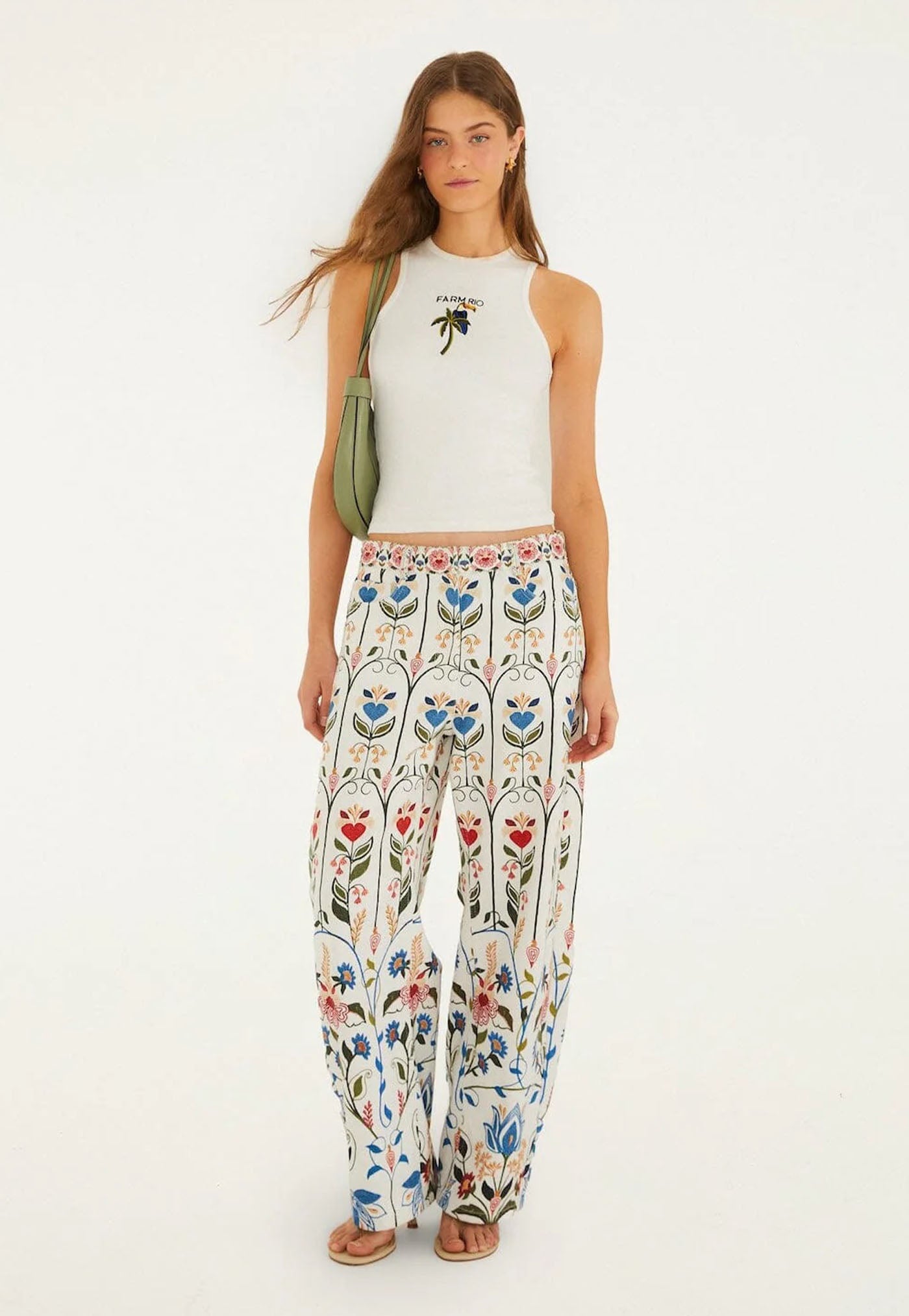 Fraga Print Pants - Off White