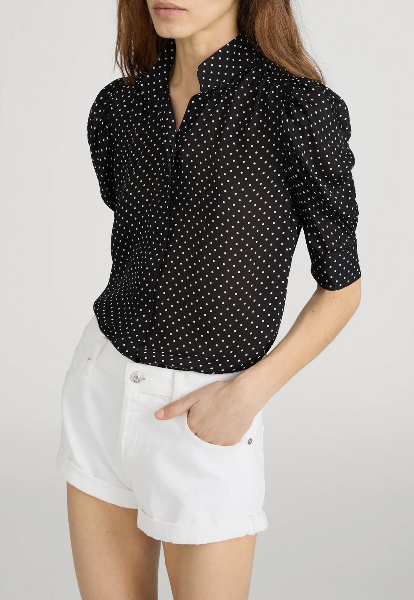 The Gillian Blouse - Black Multi