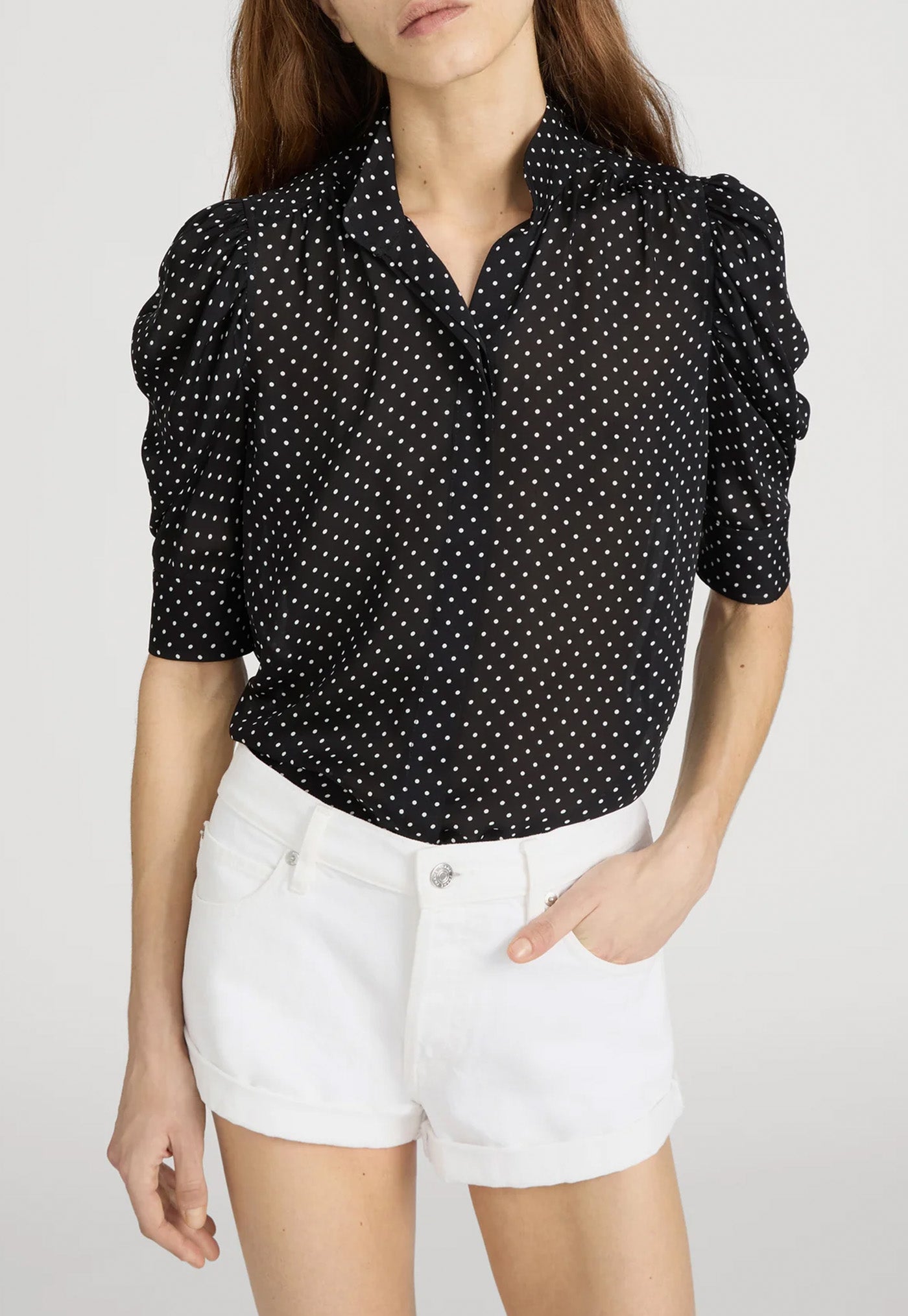 The Gillian Blouse - Black Multi