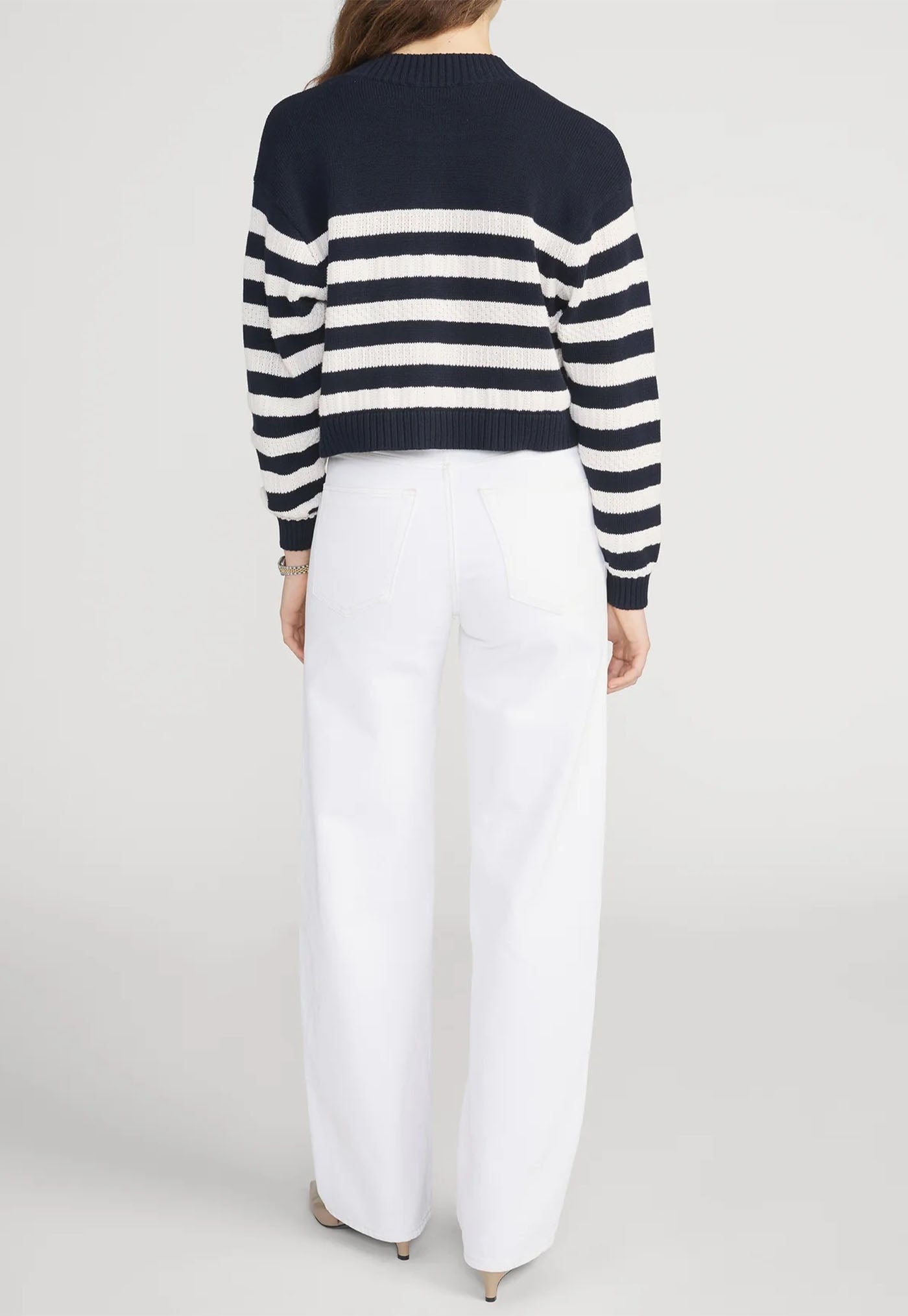 The Variation Femme Cardi - Navy Multi