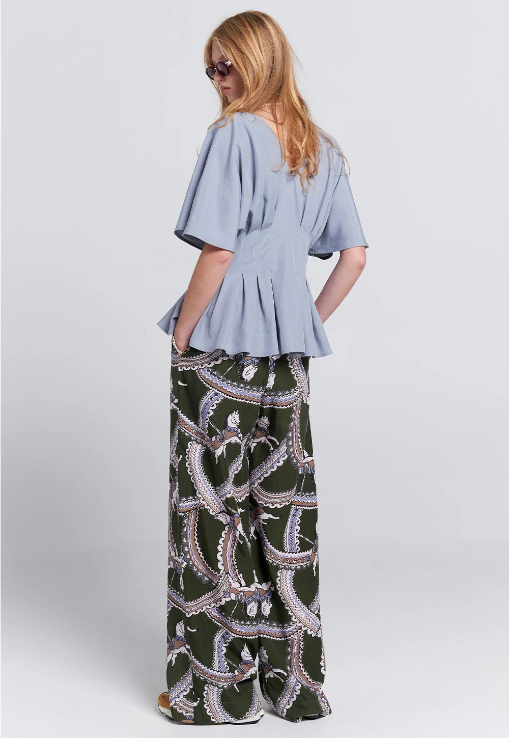 Frontier Trousers - Olive Multi