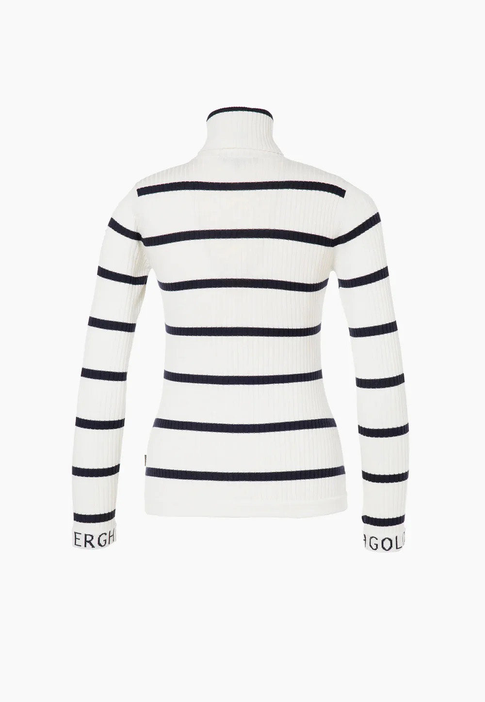 Mimi Long Sleeve Knit Sweater - Breton Stripe Cream