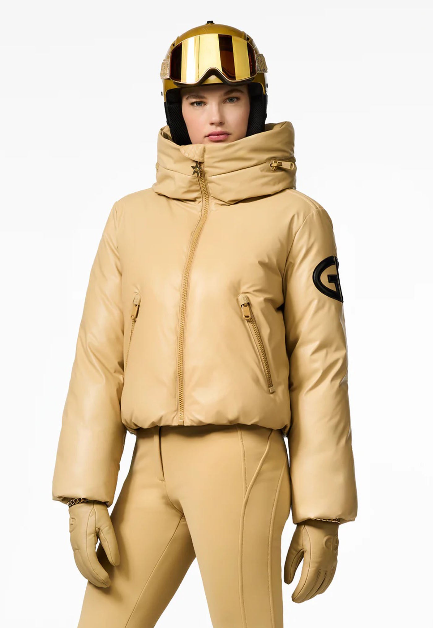 Nero Ski Jacket - Caramello