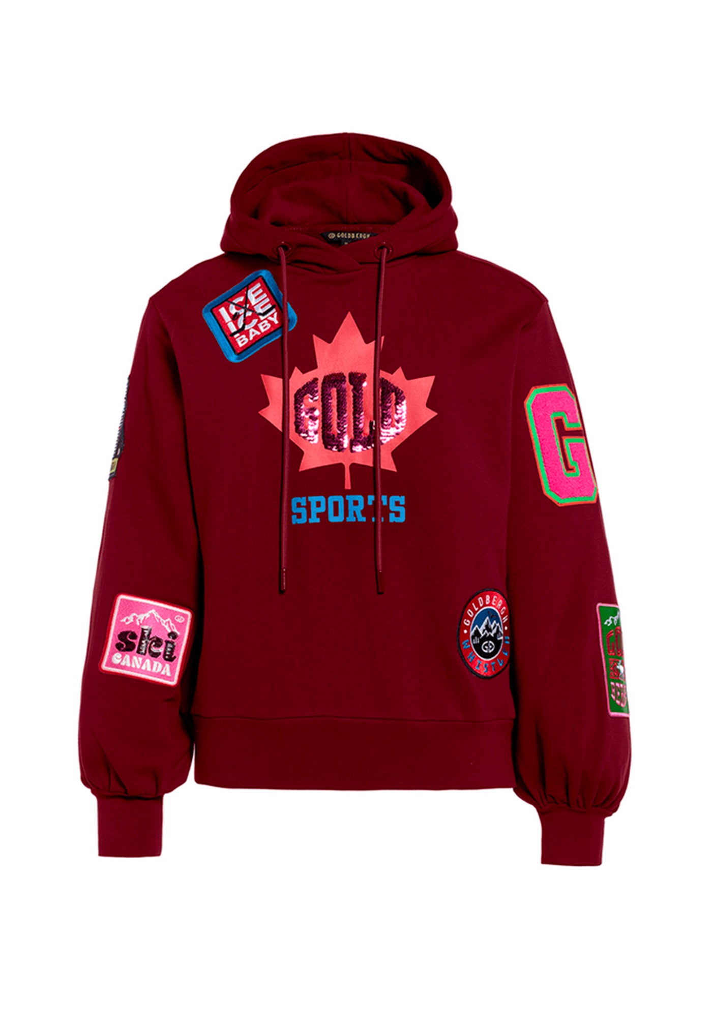 Stanley Hooded Sweater - Cabernet