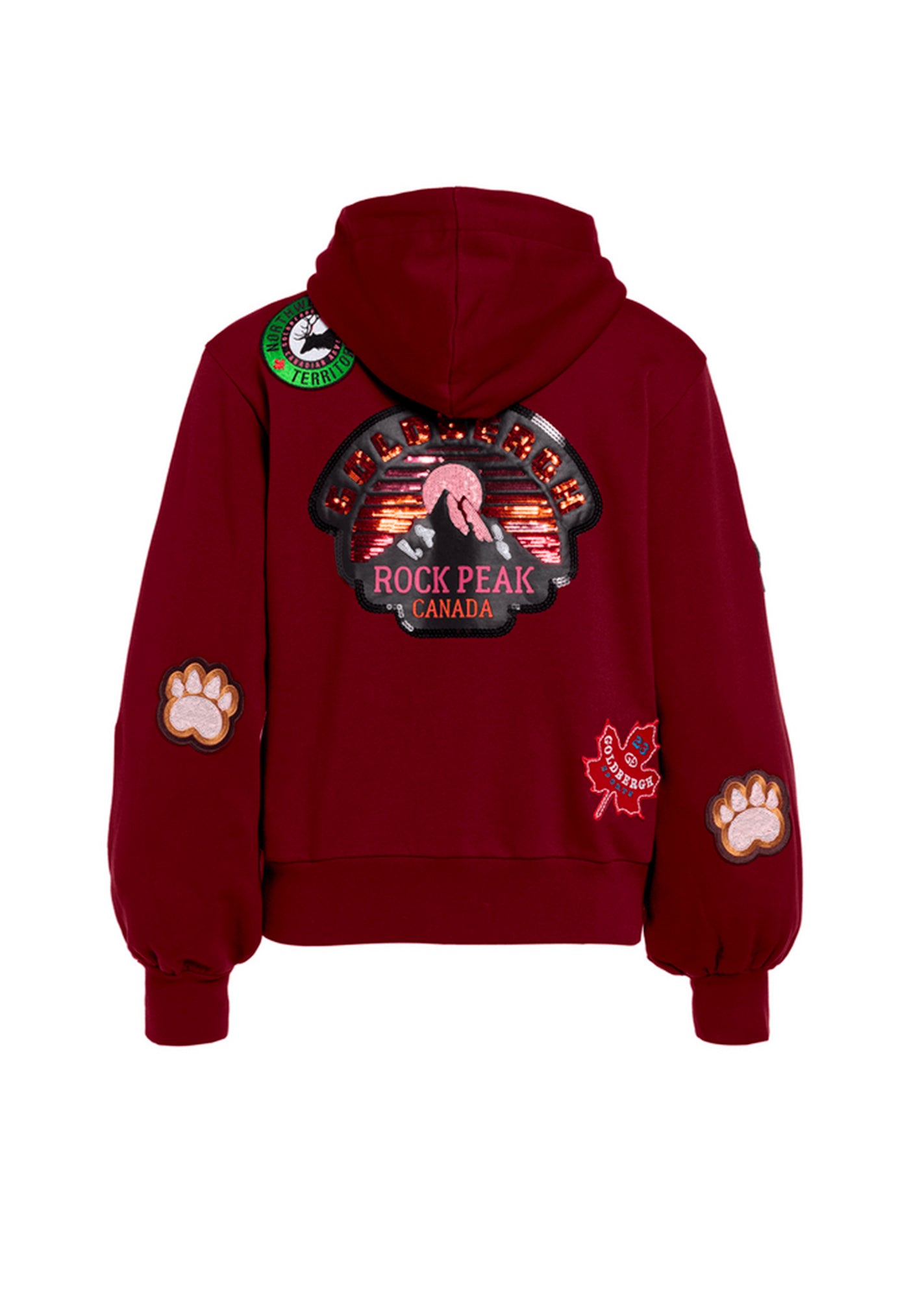 Stanley Hooded Sweater - Cabernet