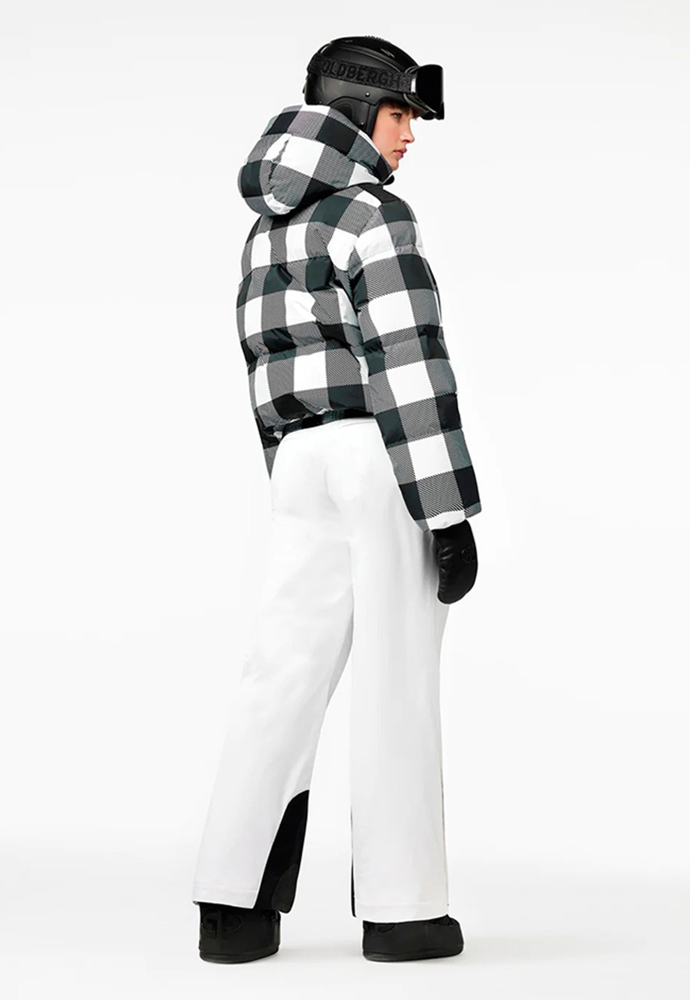 Cabin Ski Jacket - Black/White