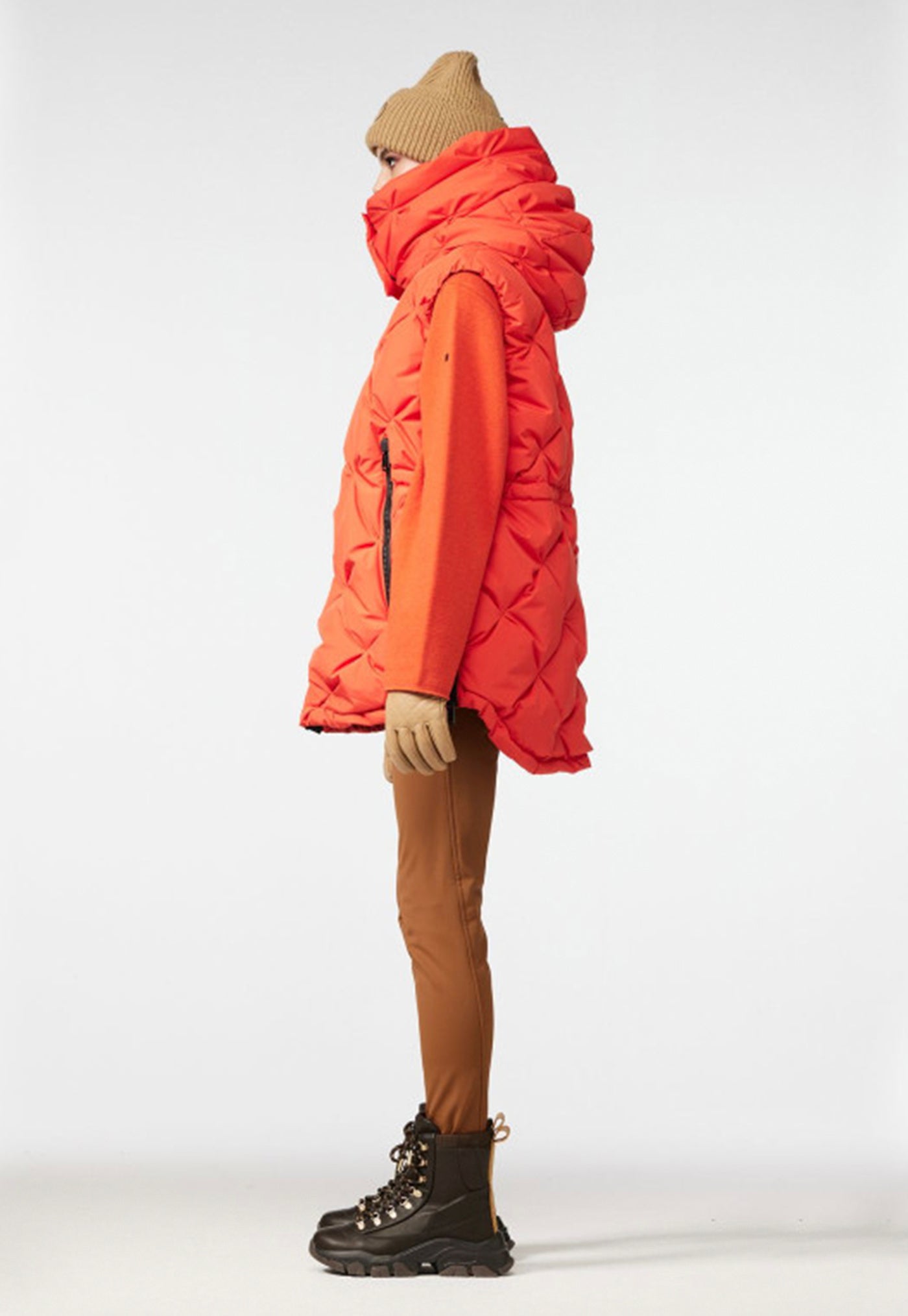 Alma Bodywarmer - Burned Orange