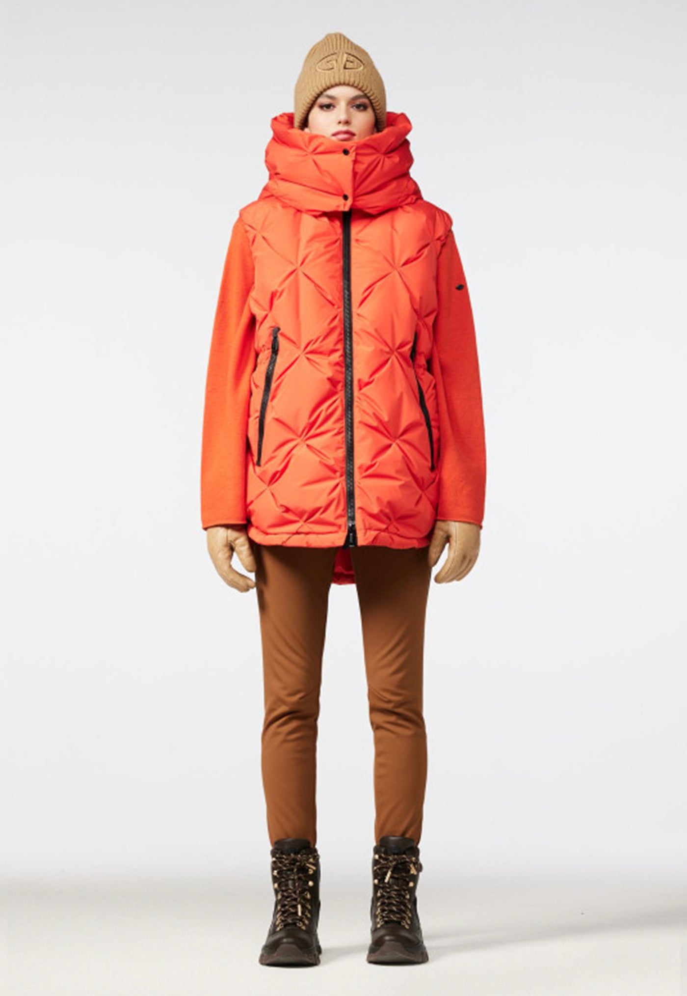 Alma Bodywarmer - Burned Orange