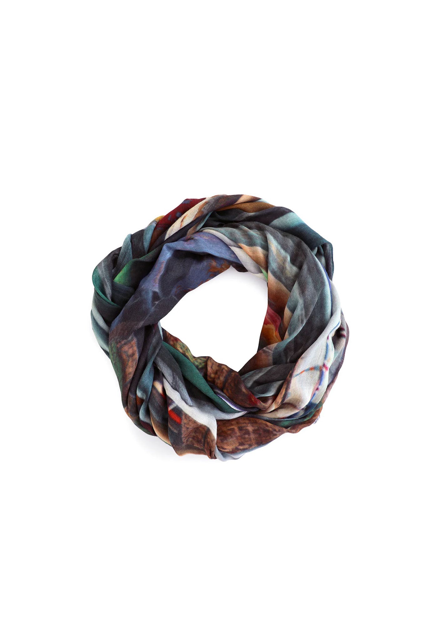 Outrigger Shore - Skinny Wool Scarf