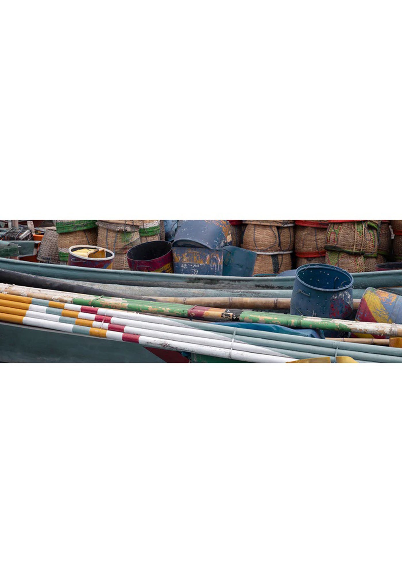 Outrigger Shore - Skinny Wool Scarf