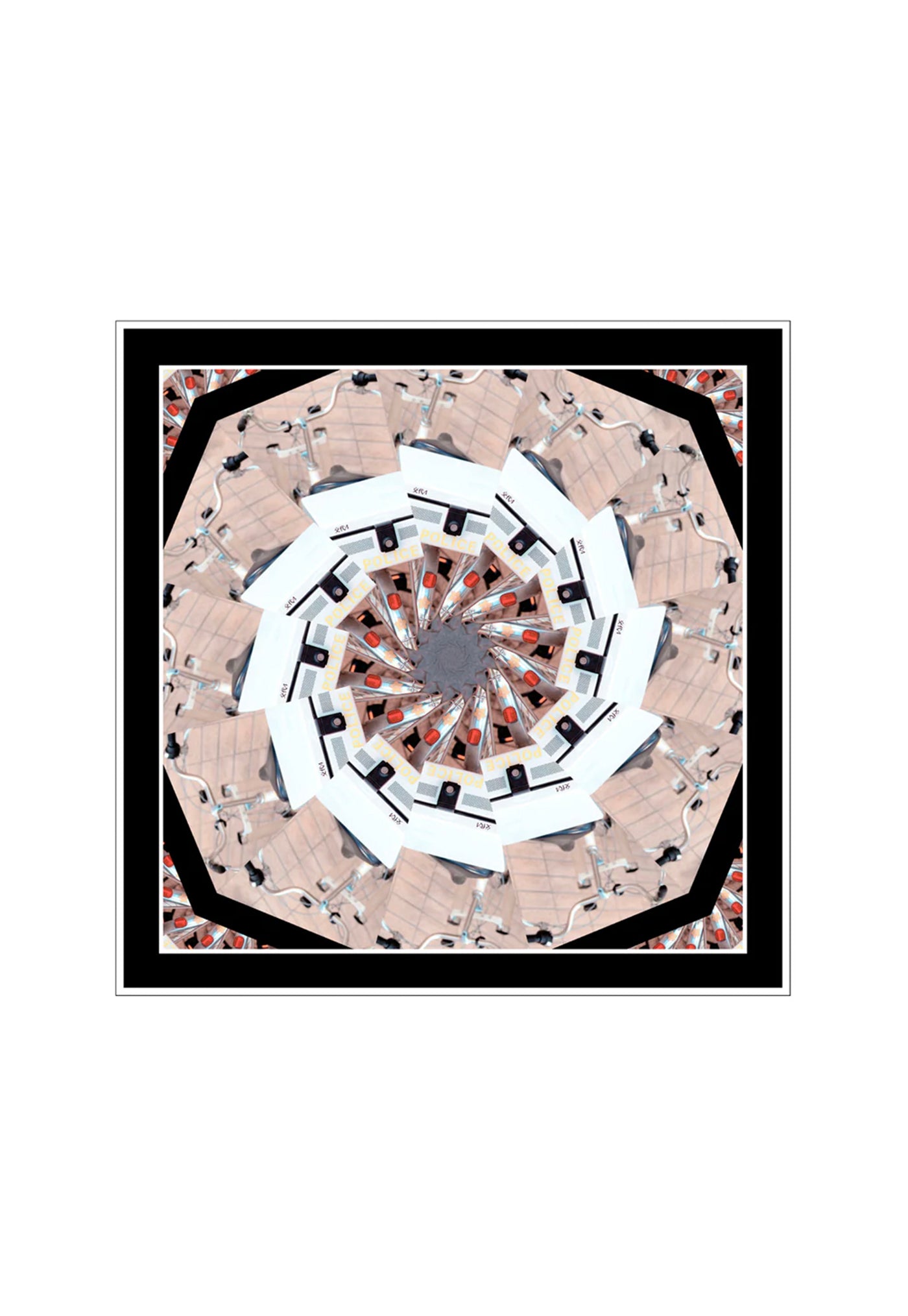 Cashmere Blend Square Scarf - Tokyo Study 3