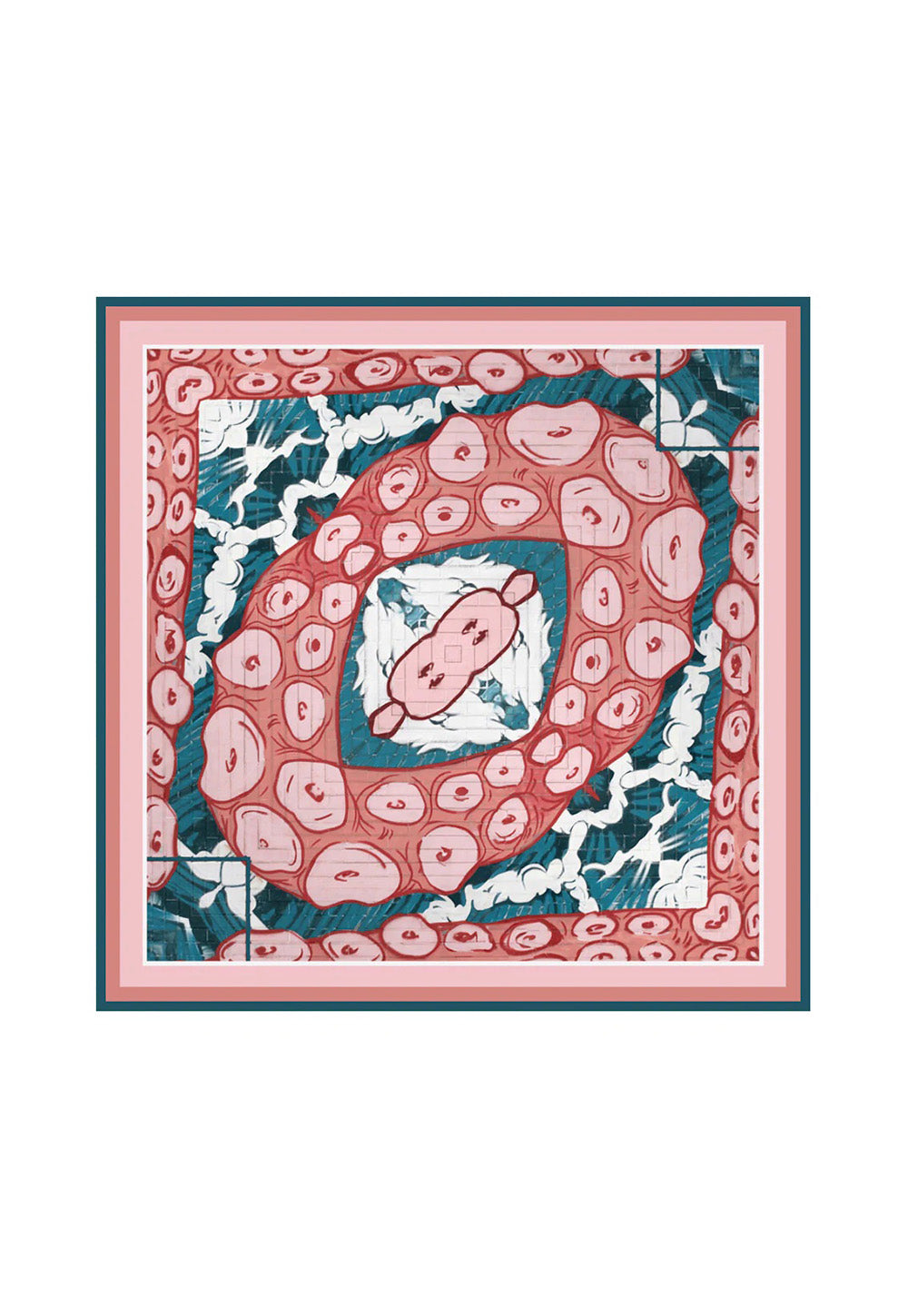 Williamsburg Study Large Square Scarf sold by Angel Divine