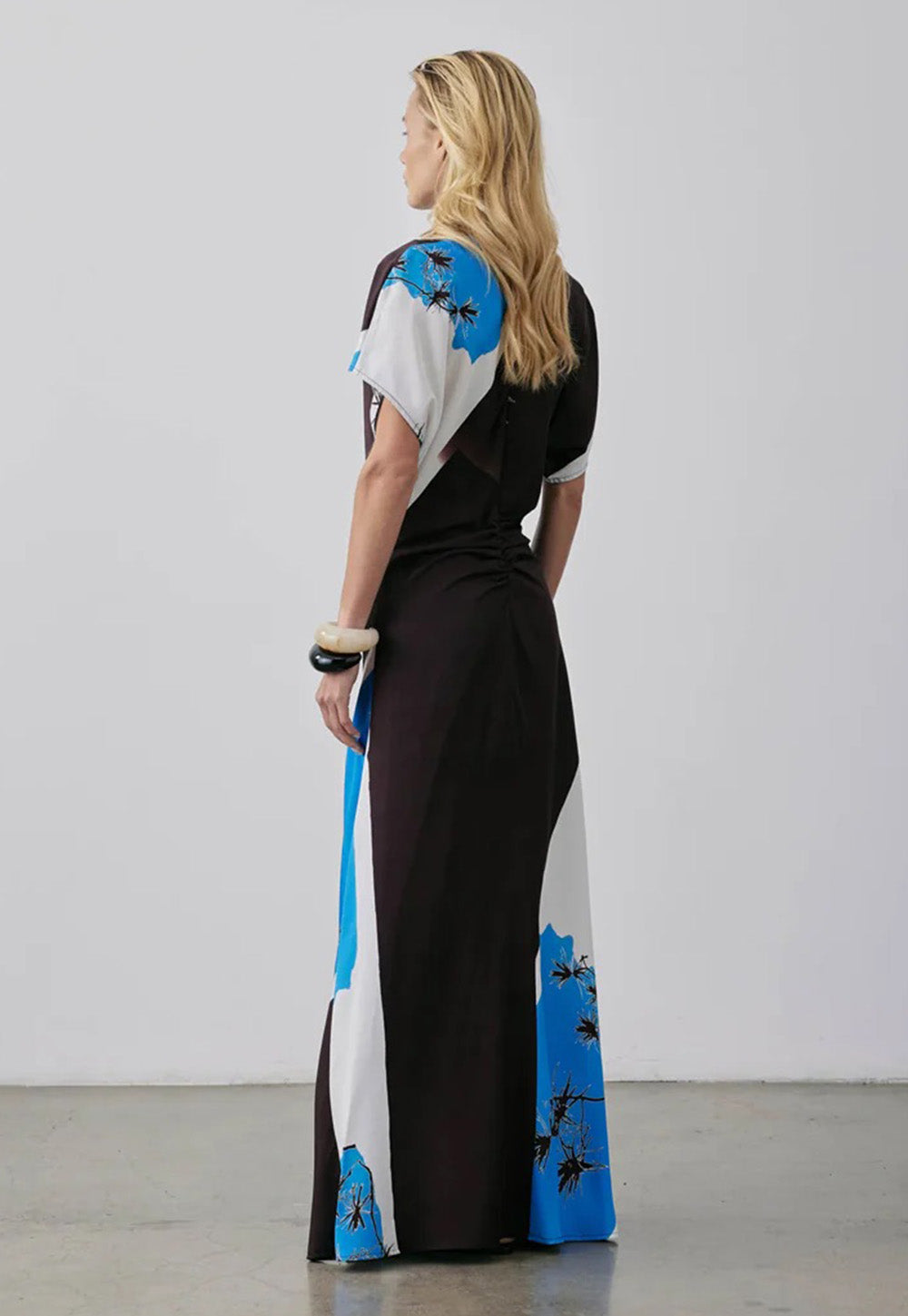 Terra Dress - Cerulean Watercolour