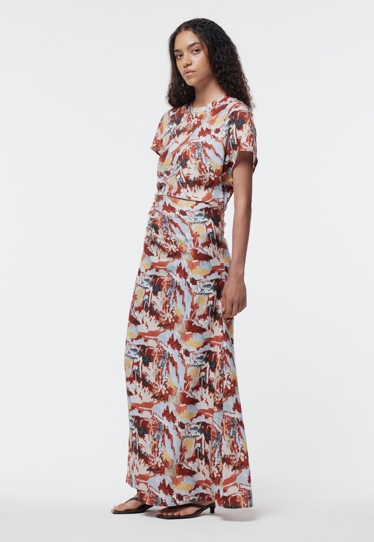 Terra Dress - Firebloom Print