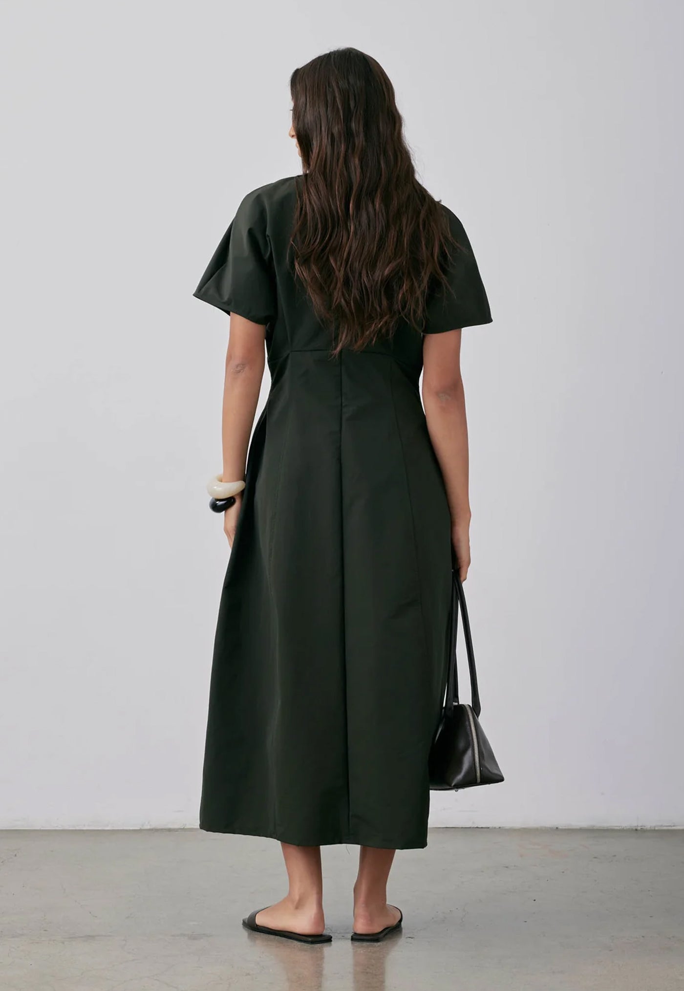 Mako Dress - Dark Khaki