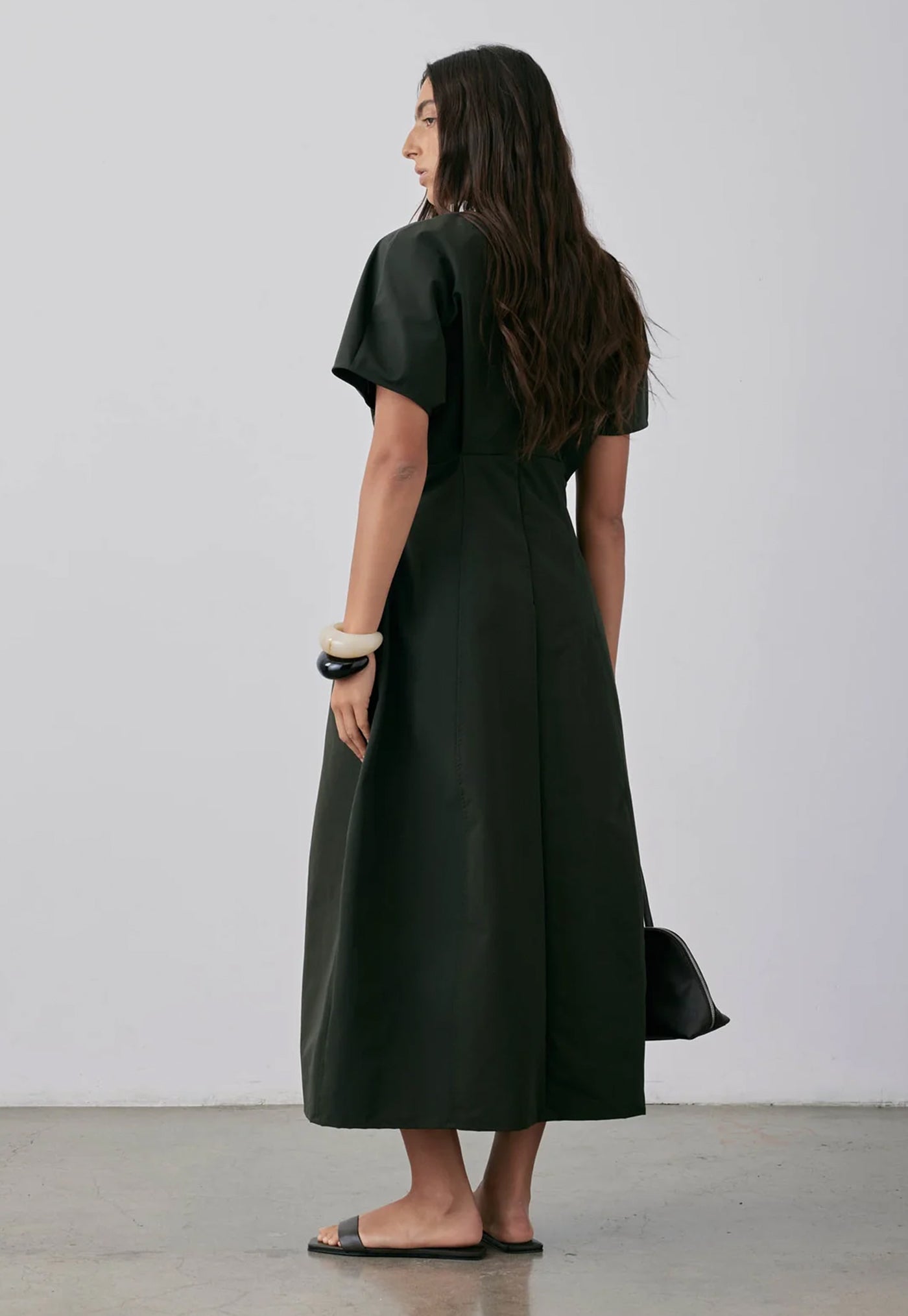 Mako Dress - Dark Khaki