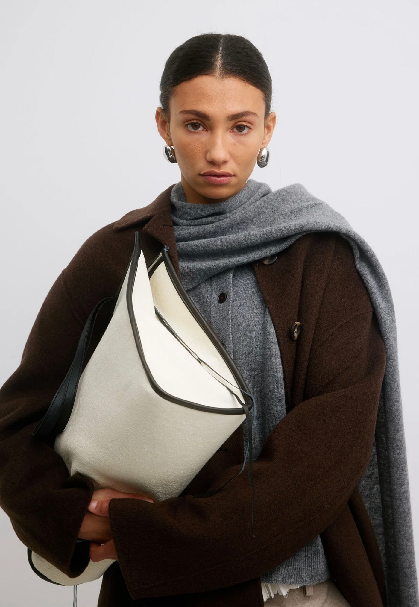 Farrah Scarf - Gray