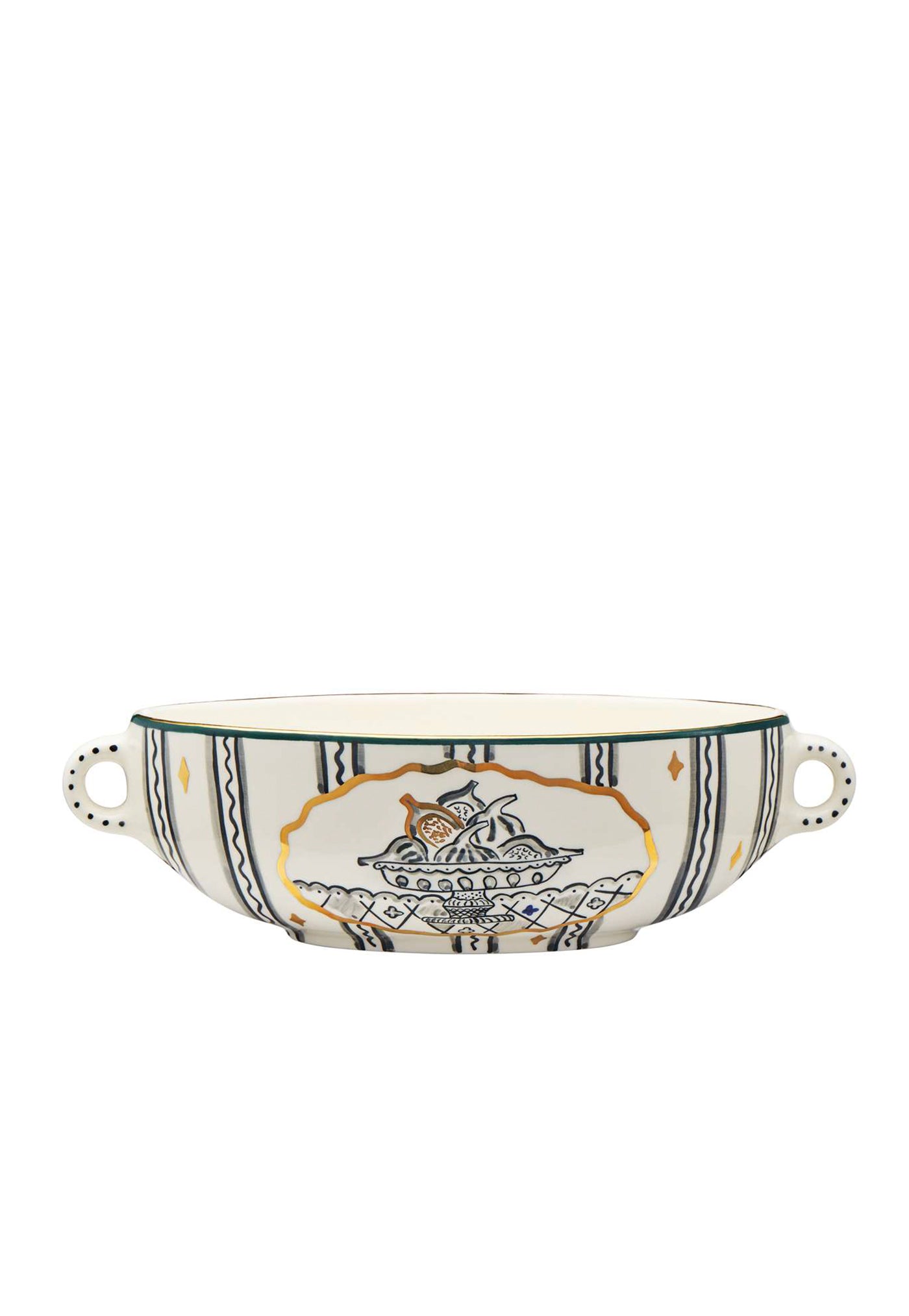 Mermaids and Figs Fruit Bowl - Multi