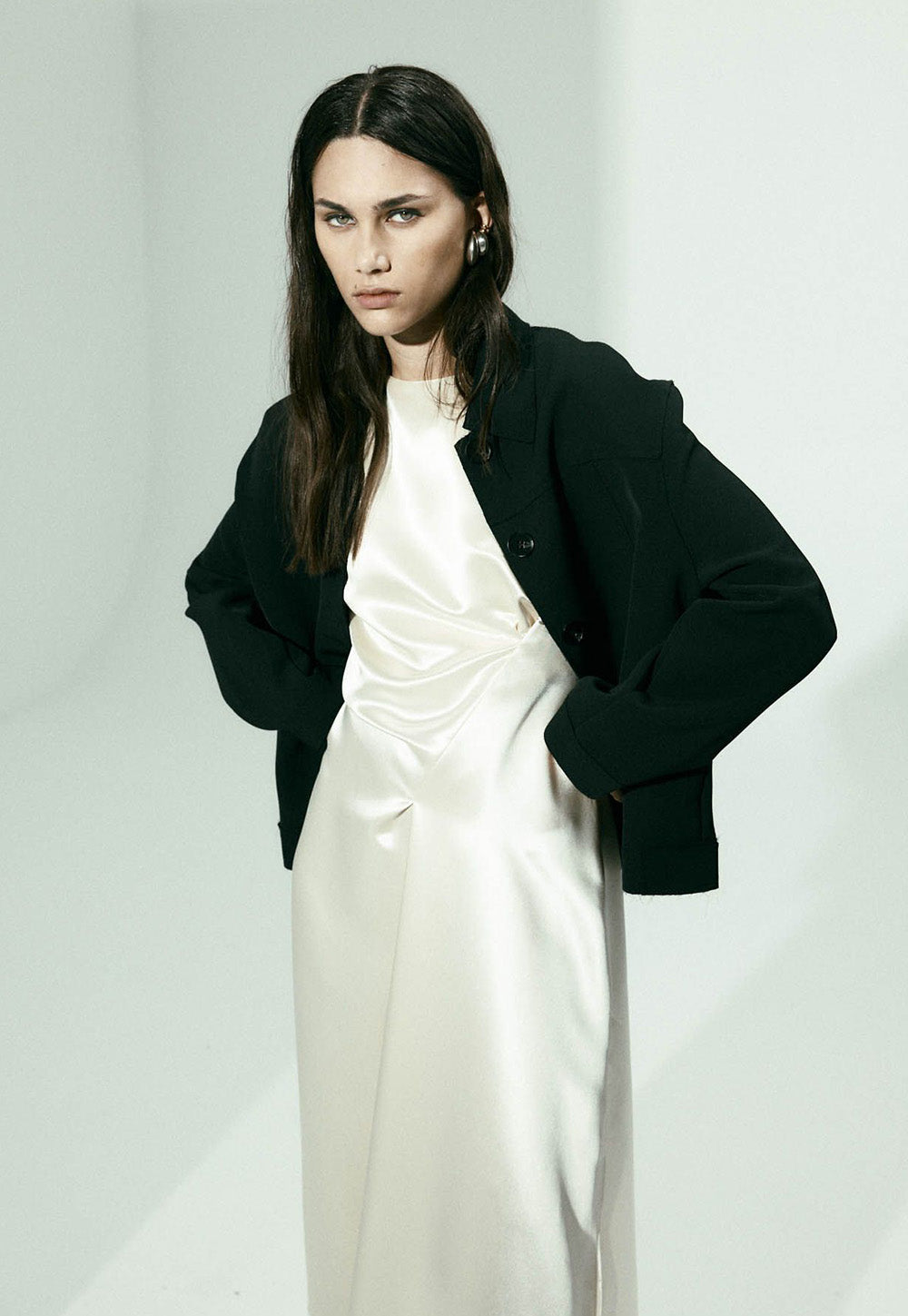 Austin Jacket - Black Bonded Suiting