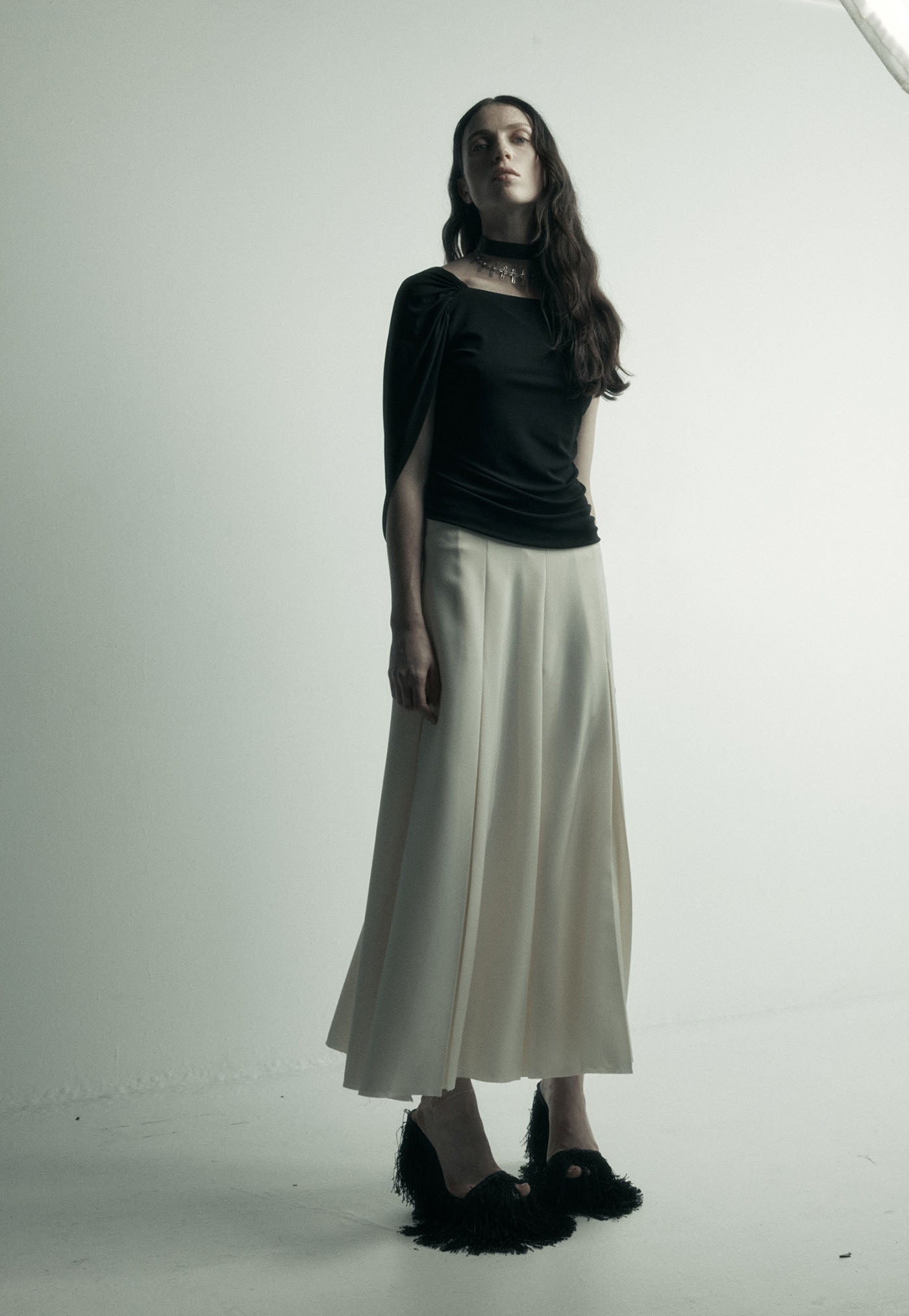 Ava Skirt - Bone