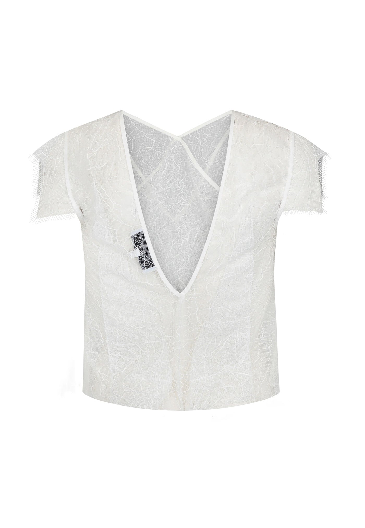 Camilla Top - White Lace