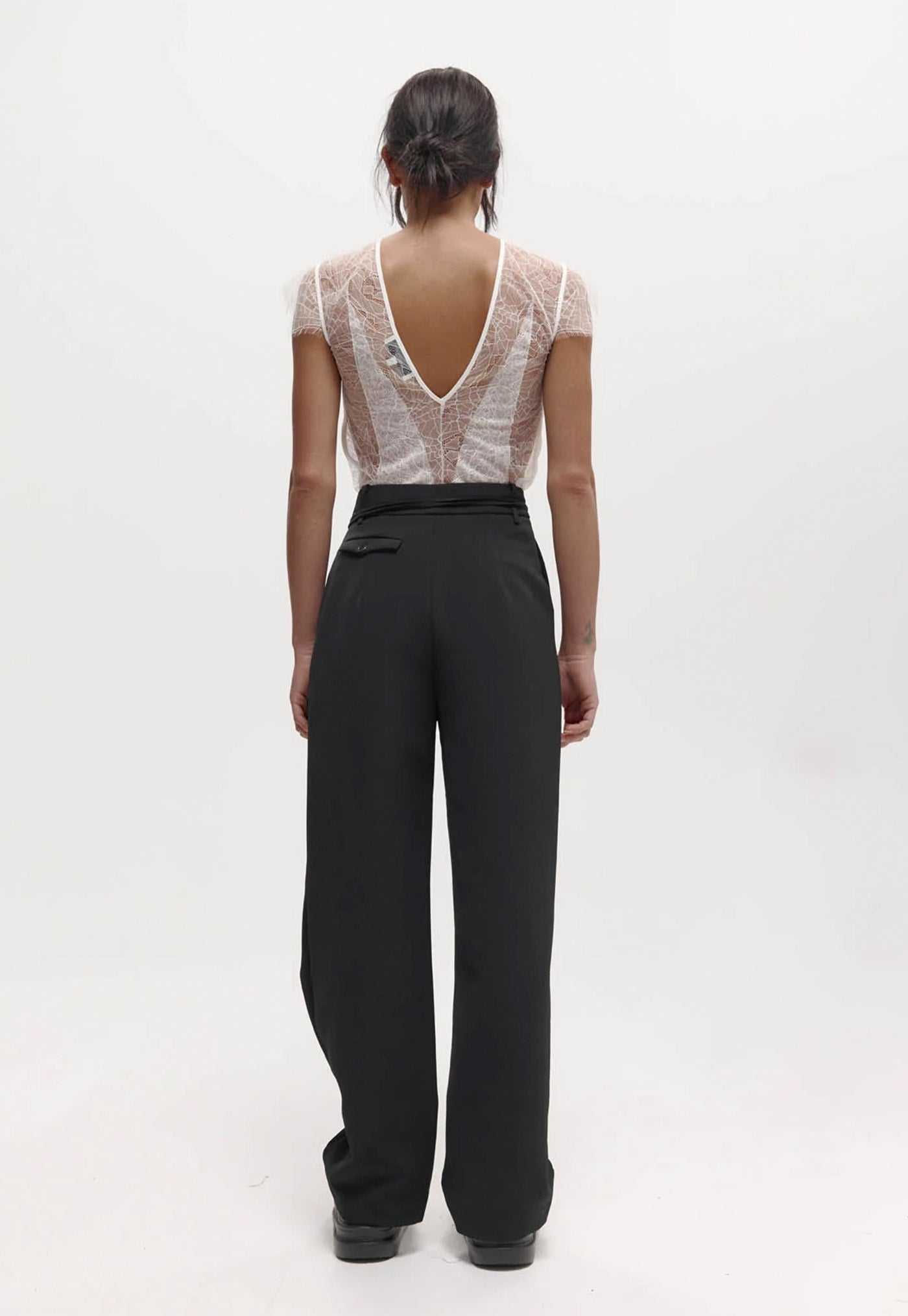 Camilla Top - White Lace