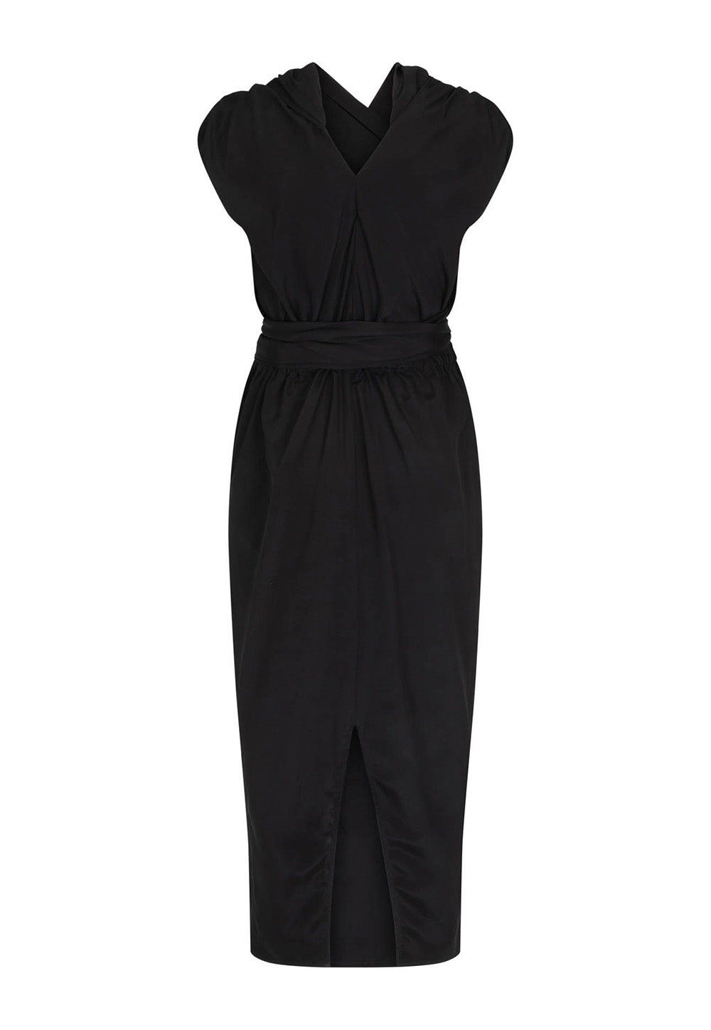 Chaimberlain Dress - Black Silk