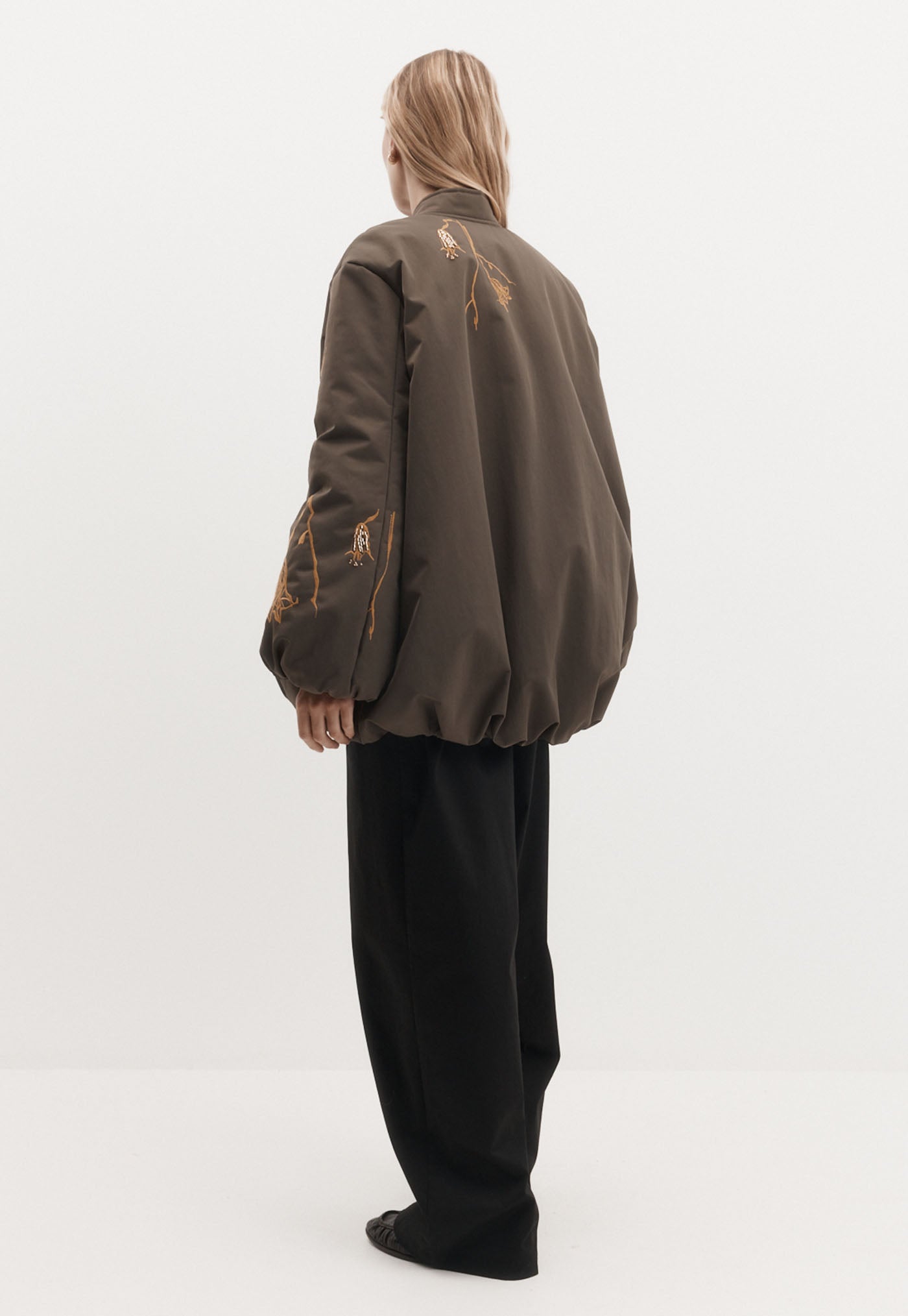 Chloe Jacket - Beaded Sepia