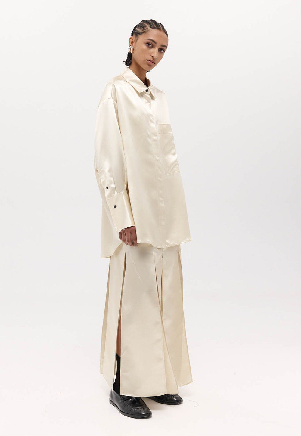 Daphne Shirt - Ivory