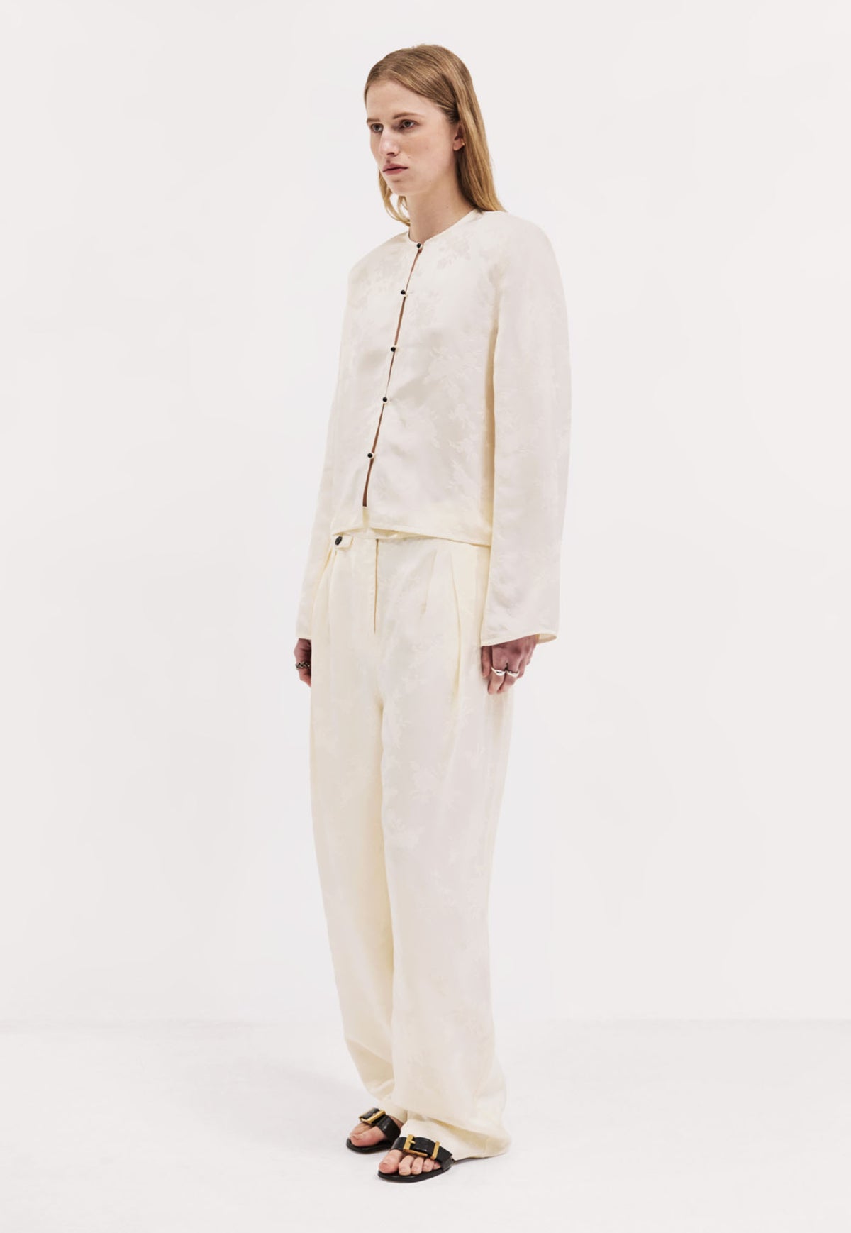 Eileen Top - Ivory Tapestry