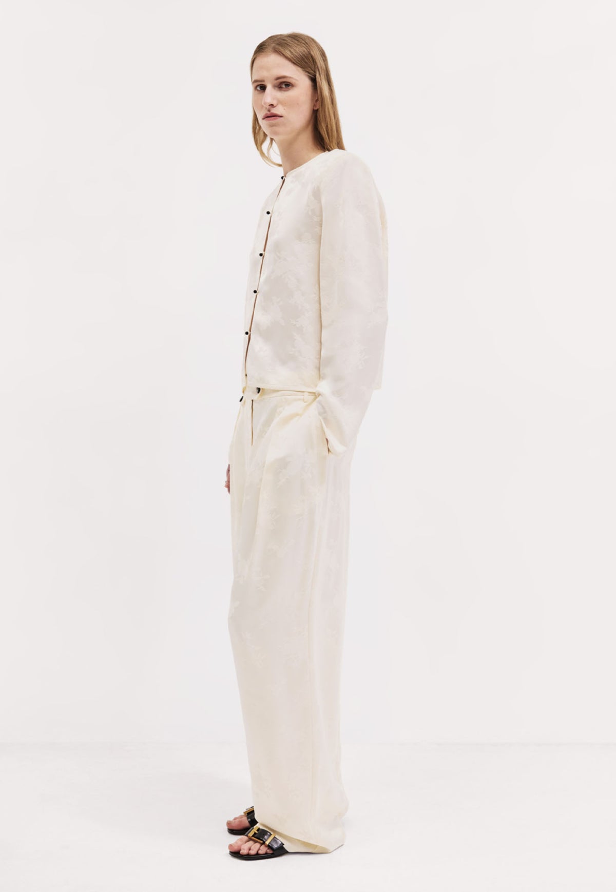 Eileen Top - Ivory Tapestry