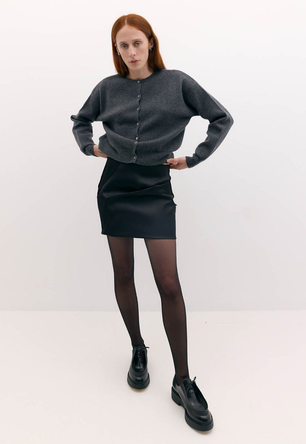 Hoppen Cardigan - Sterling