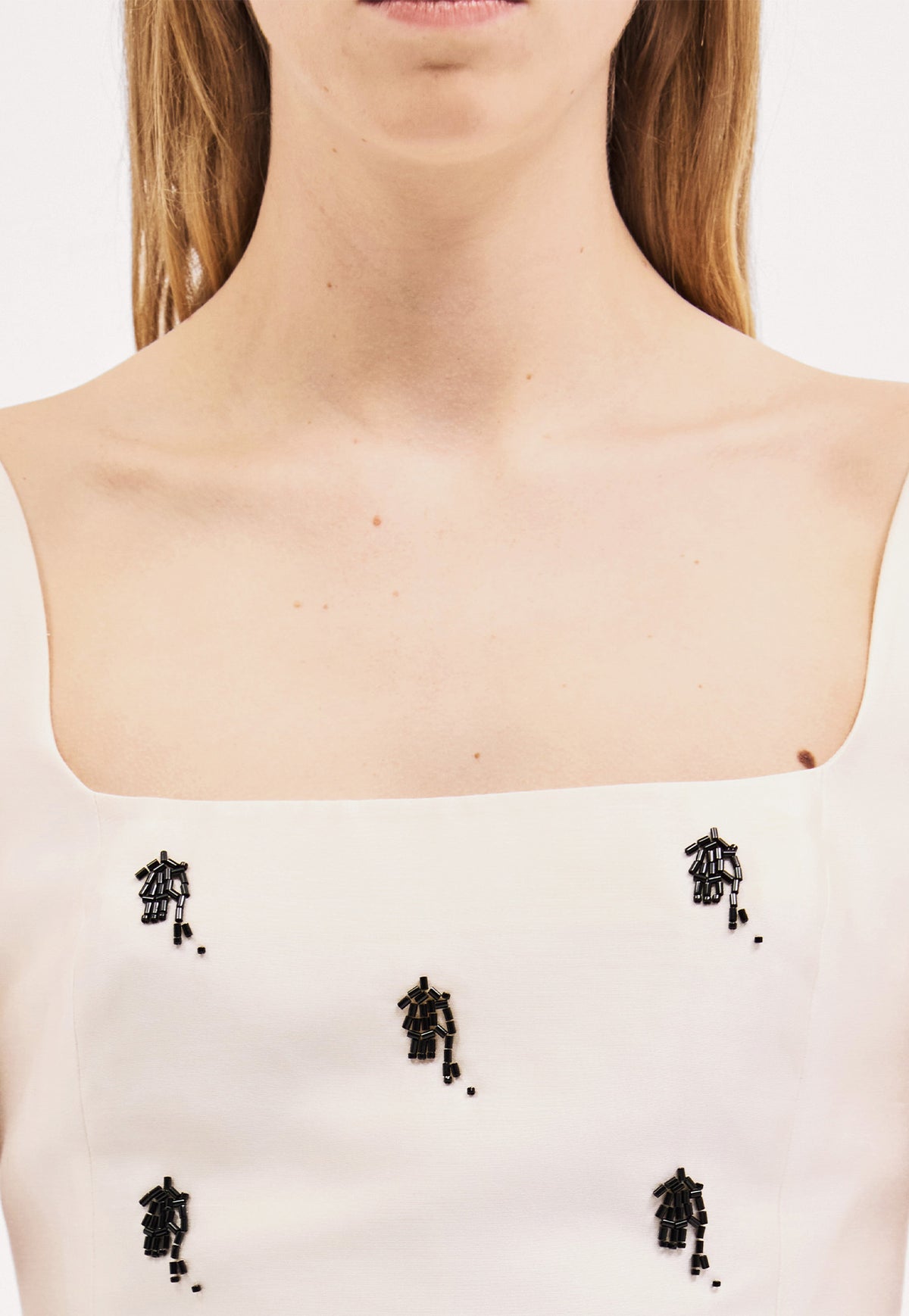 Isabella Top - Beaded Cream