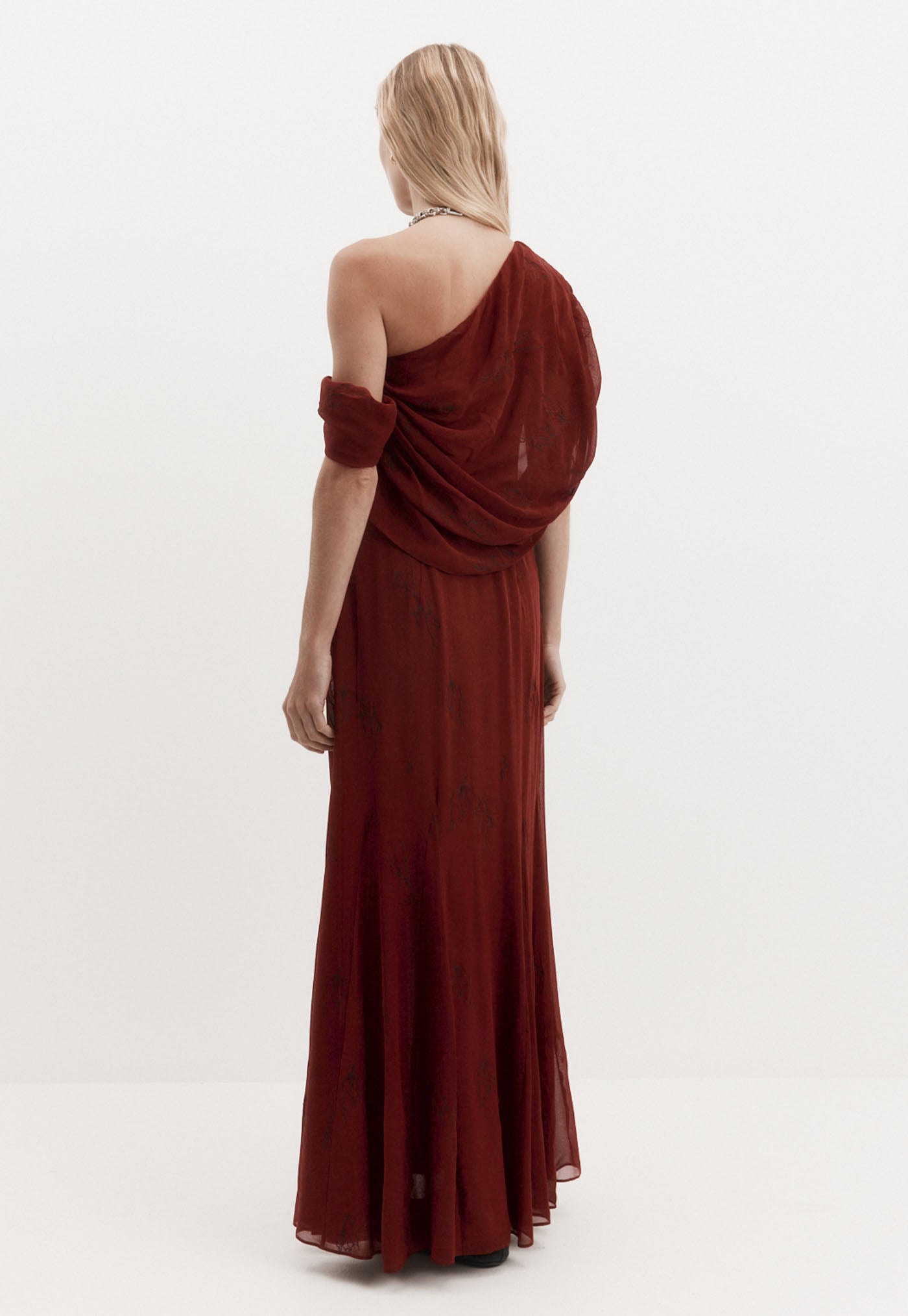 Lucille Dress - Burgundy