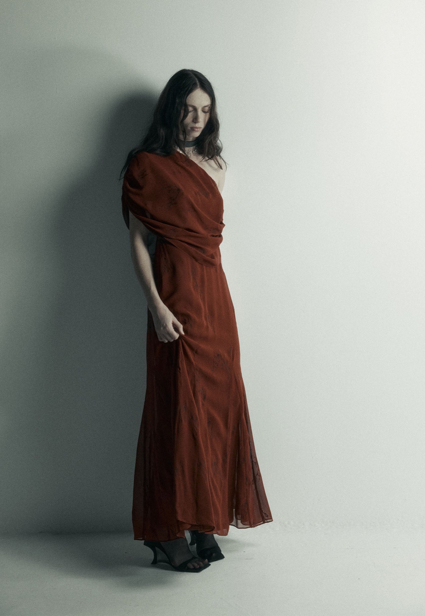 Lucille Dress - Burgundy