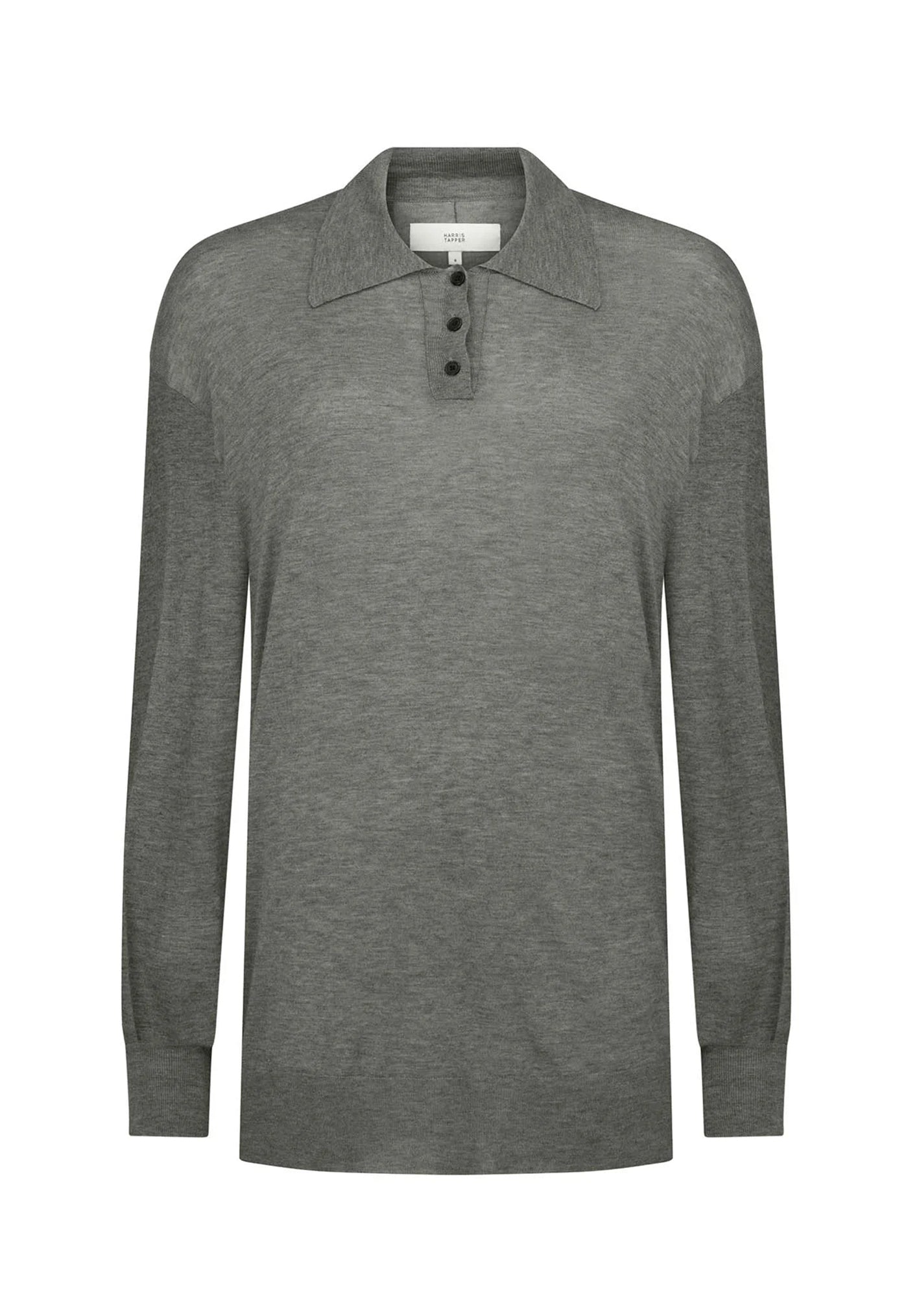 Orwell Knit Polo - Grey