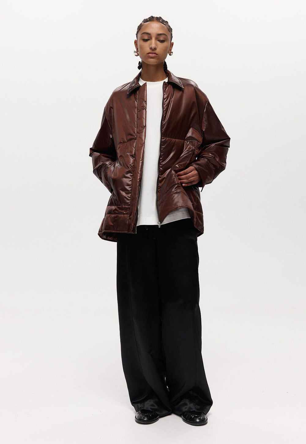 Padded Remus Bomber - Pecan